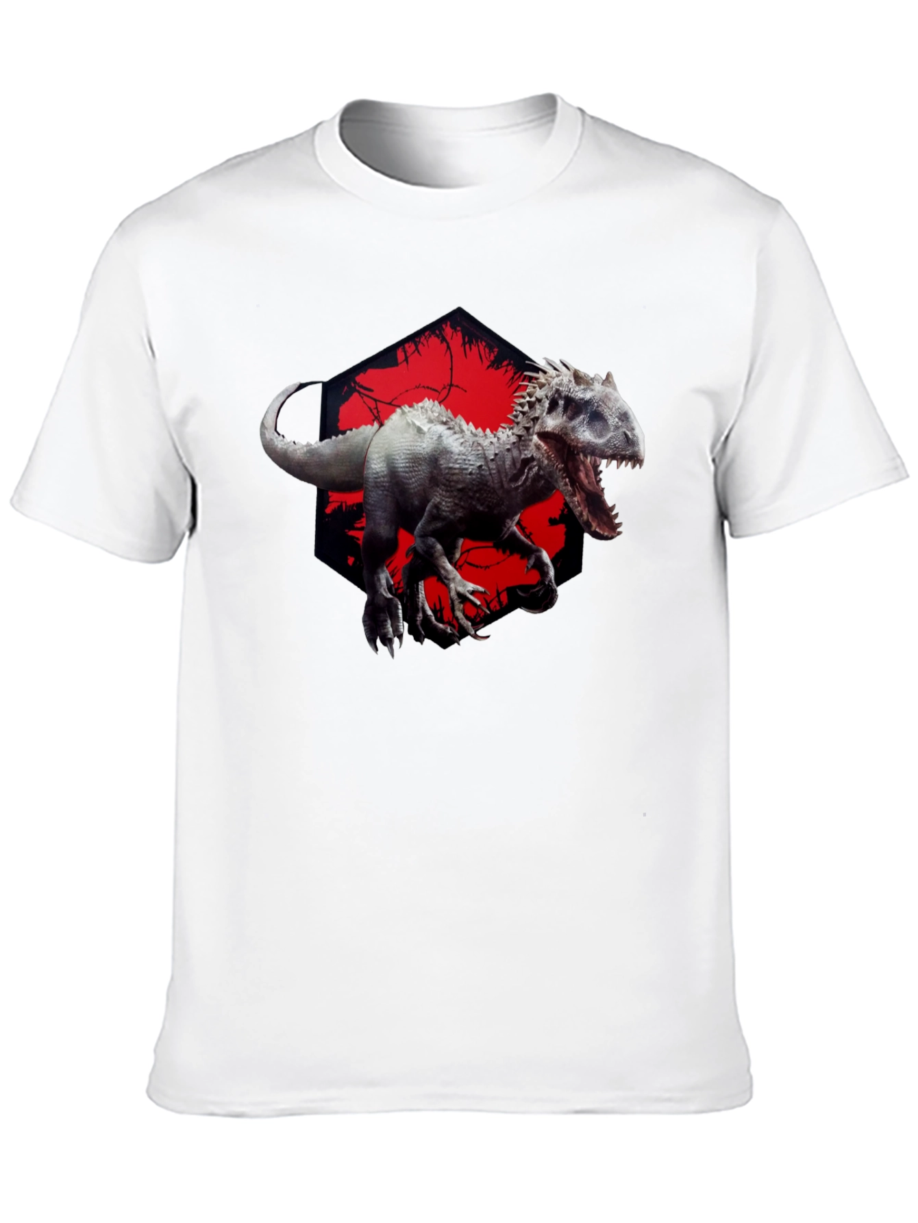 Dinosaur Graphic Black T-Shirt