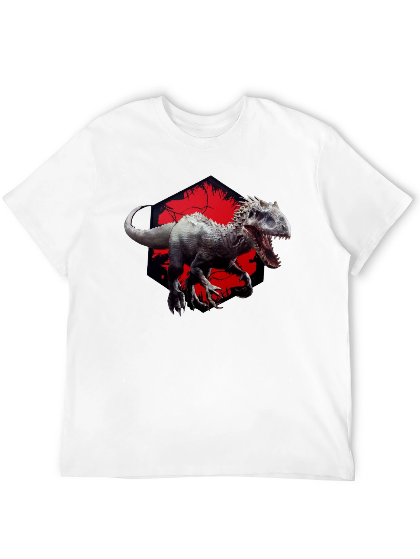 Dinosaur Graphic Black T-Shirt