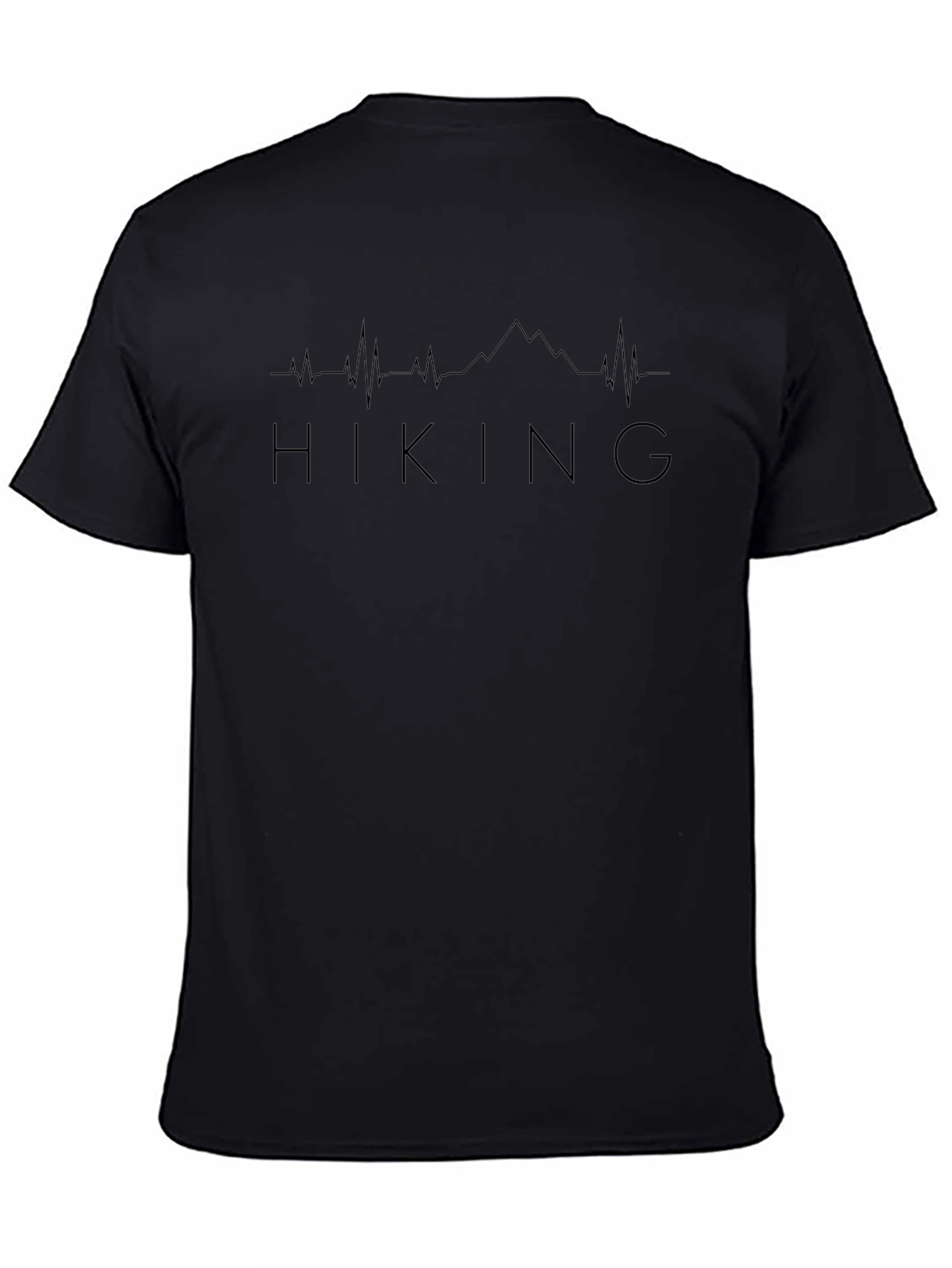 Hiking Heartbeat Graphic T-Shirt