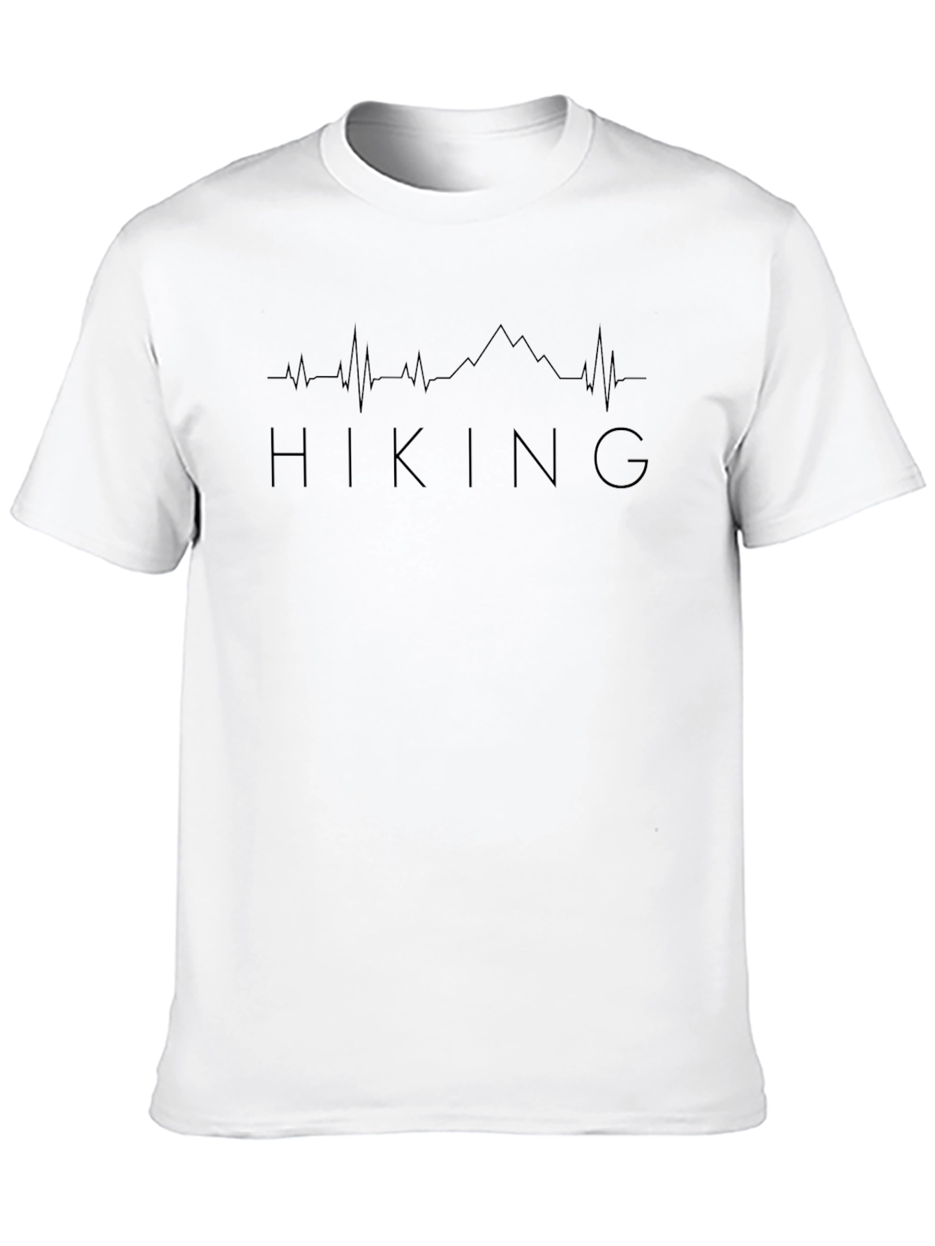 Hiking Heartbeat Graphic T-Shirt