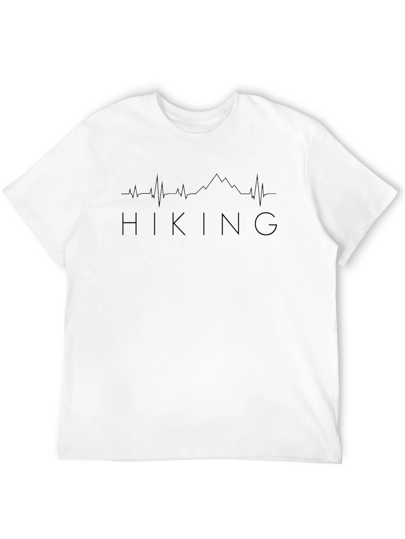Hiking Heartbeat Graphic T-Shirt