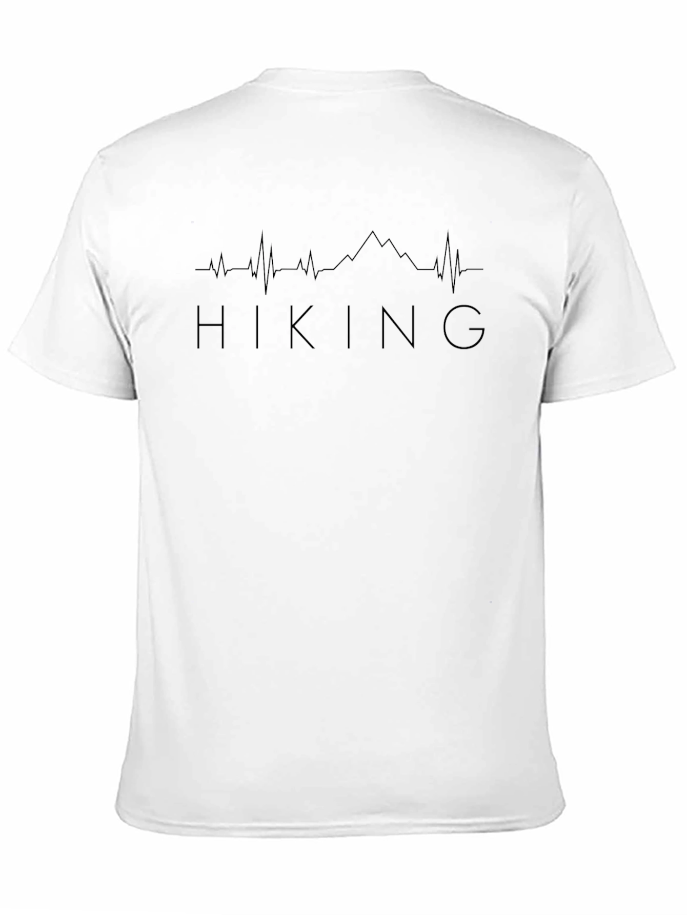 Hiking Heartbeat Graphic T-Shirt