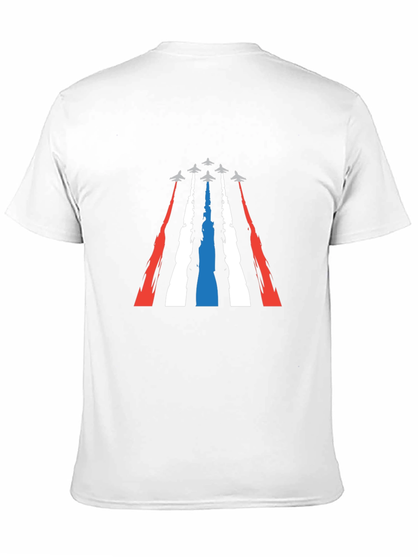 Jet Formation T-Shirt - Patriotic Design
