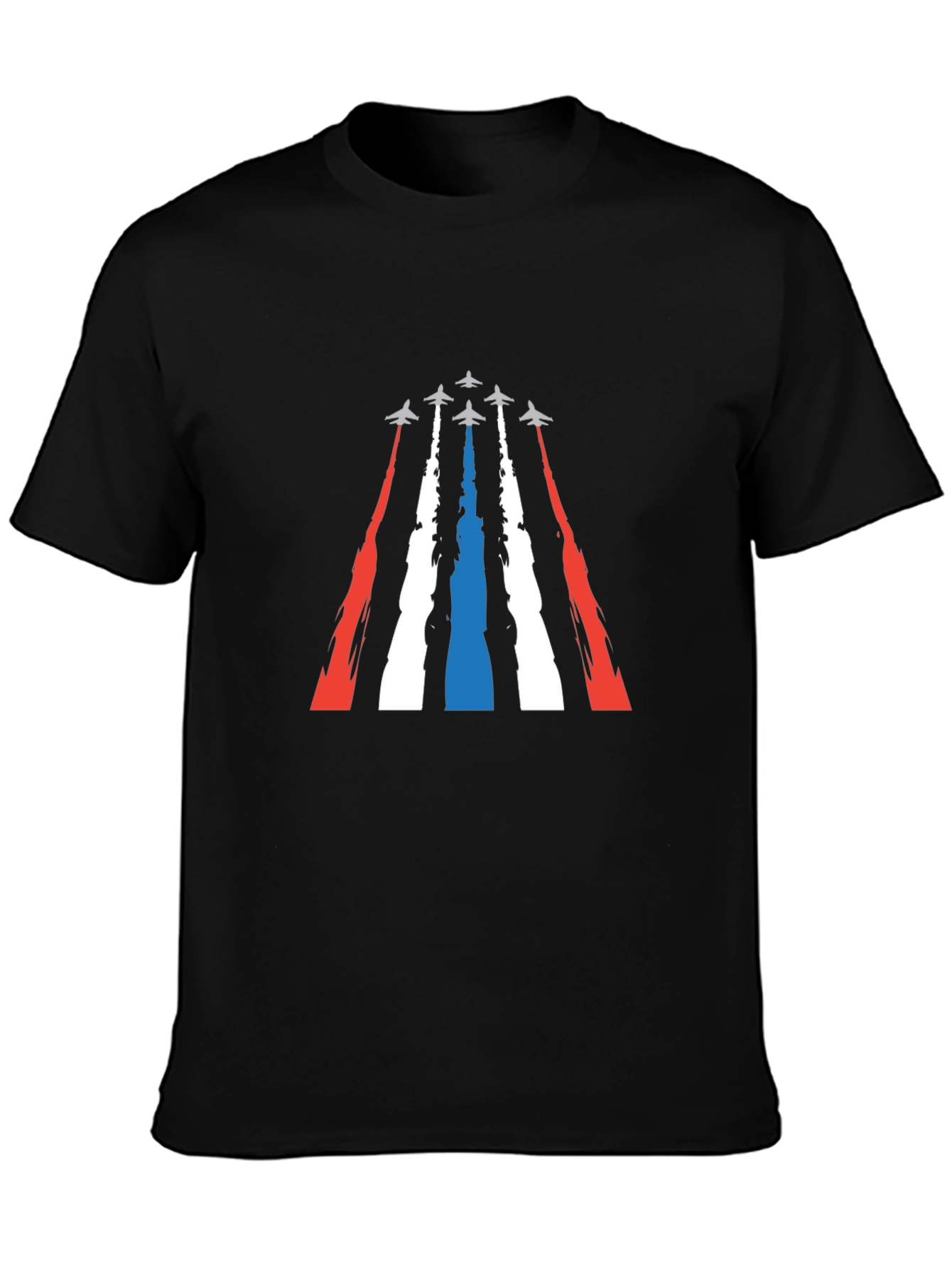 Jet Formation T-Shirt - Patriotic Design