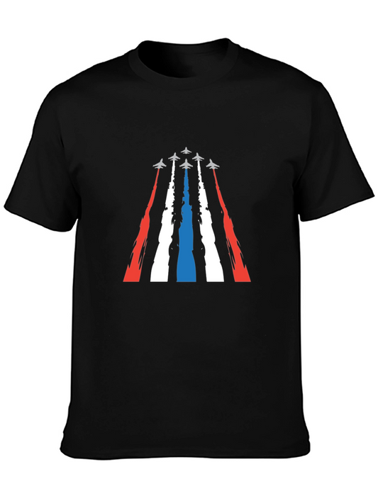 Jet Formation T-Shirt - Patriotic Design