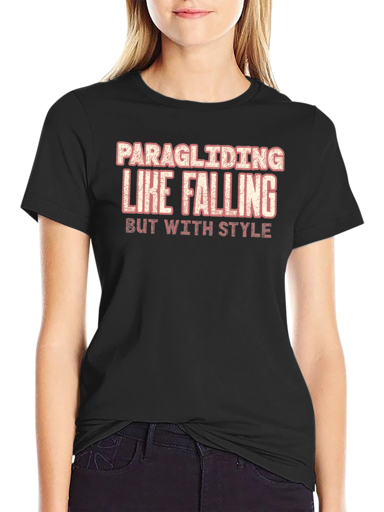 Paragliding Style T-Shirt - Funny Aviation Tee