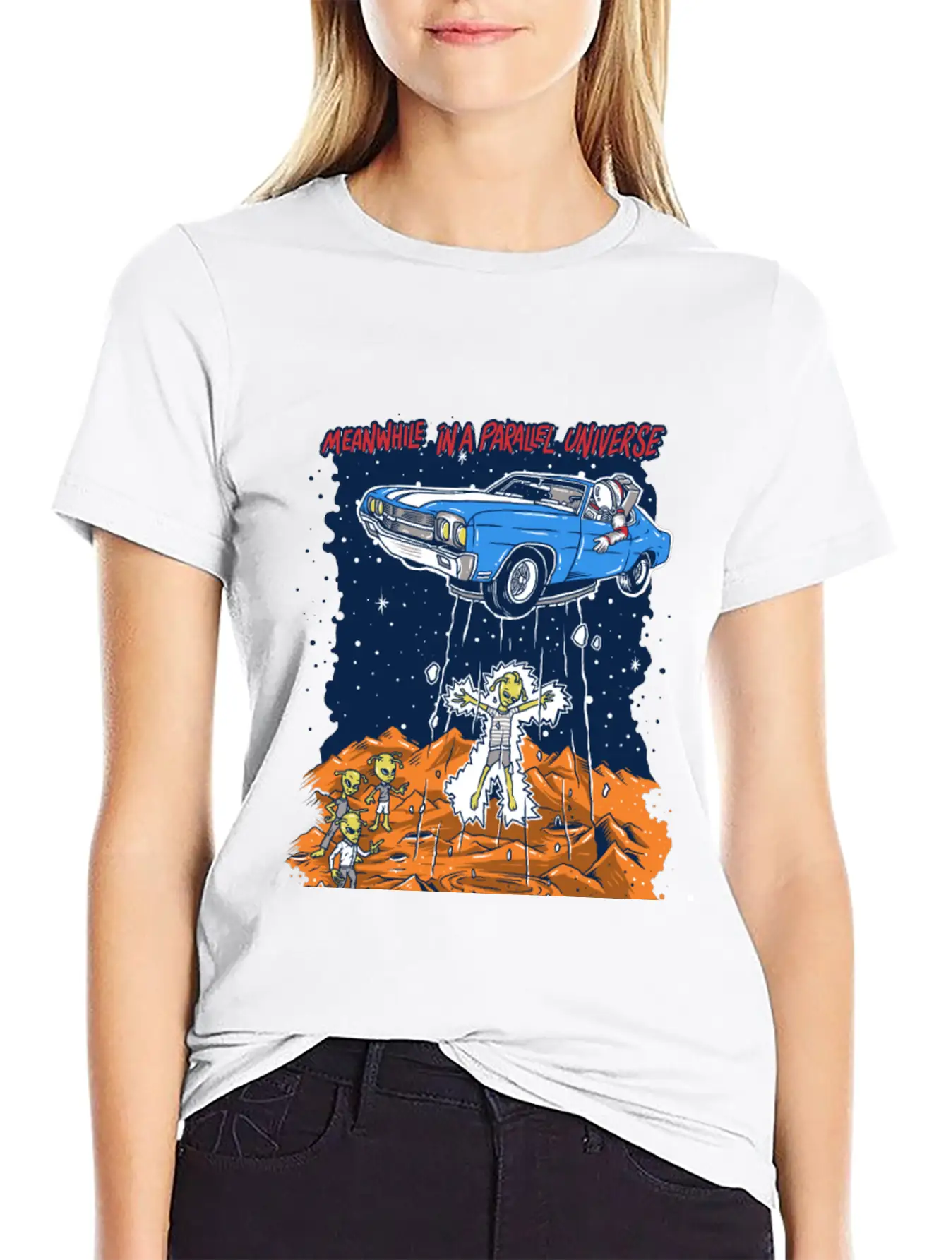 UFO In Parallel Universe Unisex Casual T-Shirt – Clean Design For Daily Comfort
