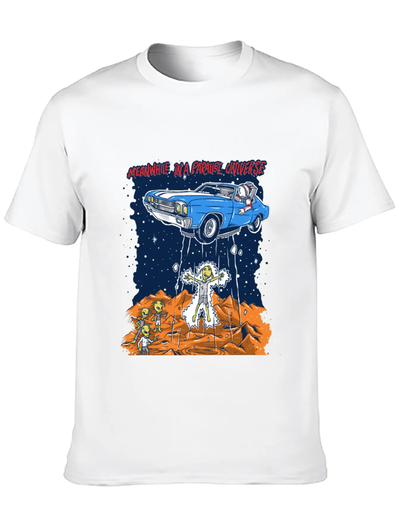 UFO In Parallel Universe Unisex Casual T-Shirt – Clean Design For Daily Comfort