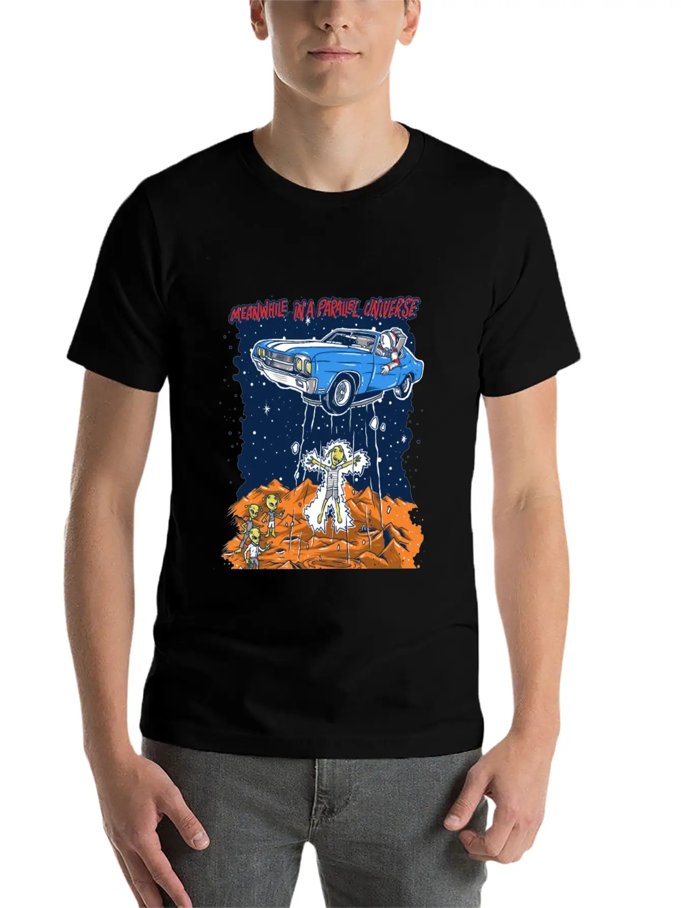 UFO In Parallel Universe Unisex Casual T-Shirt – Clean Design For Daily Comfort