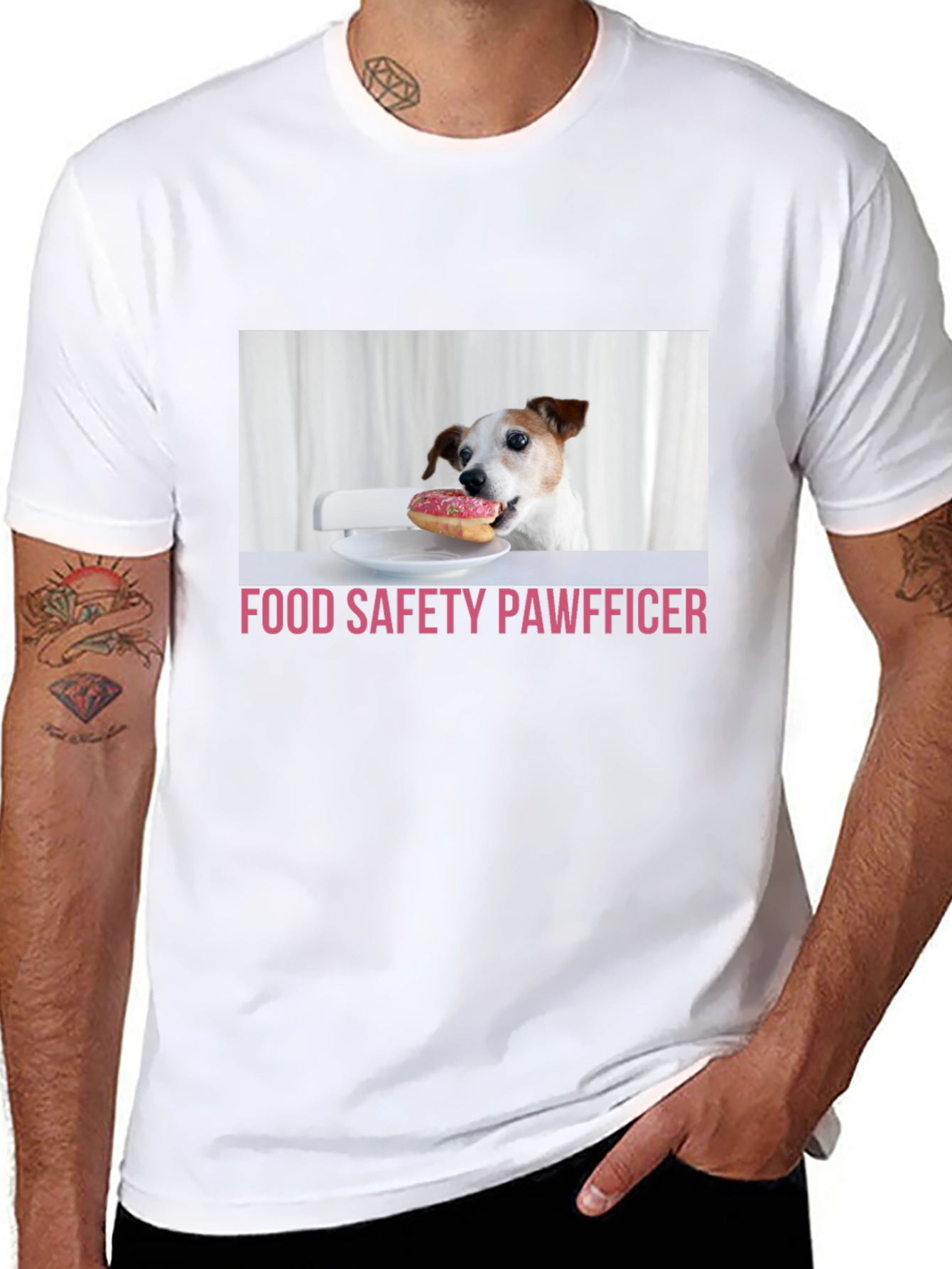 Food Safety Pawfficer T-Shirt