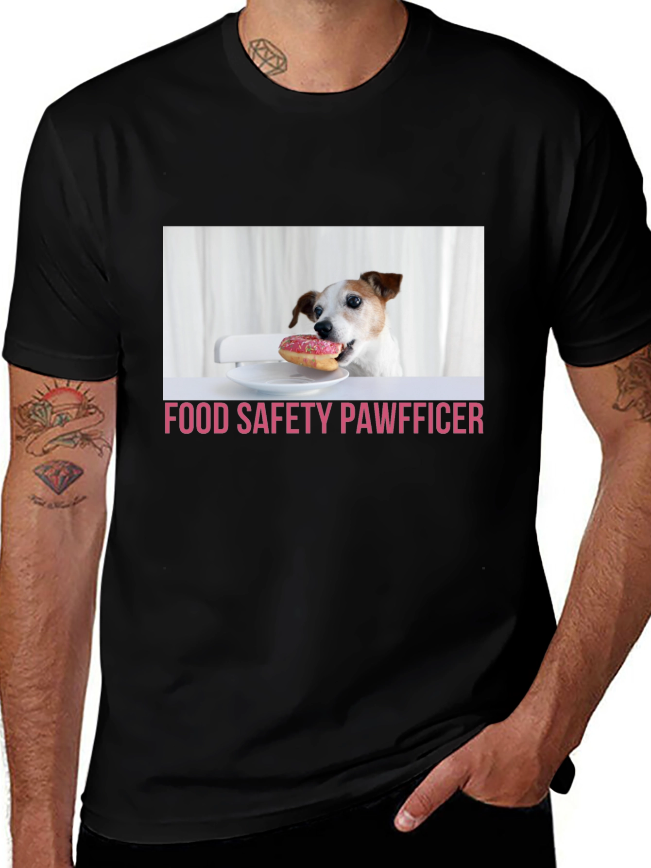 Food Safety Pawfficer T-Shirt