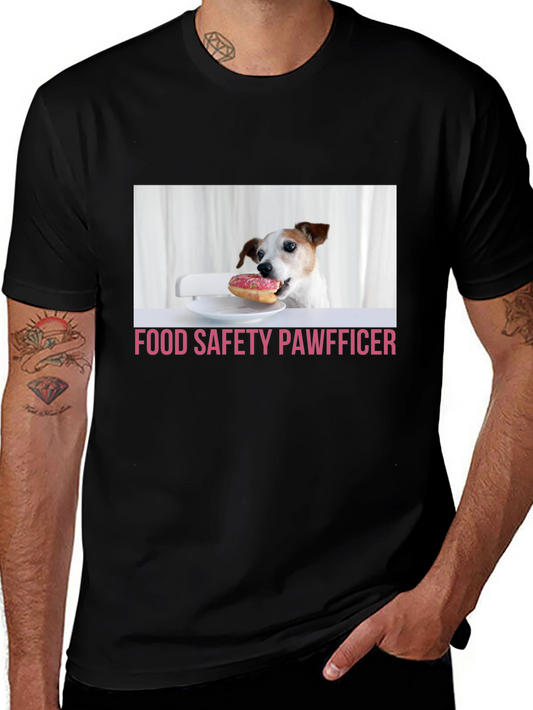 Food Safety Pawfficer T-Shirt