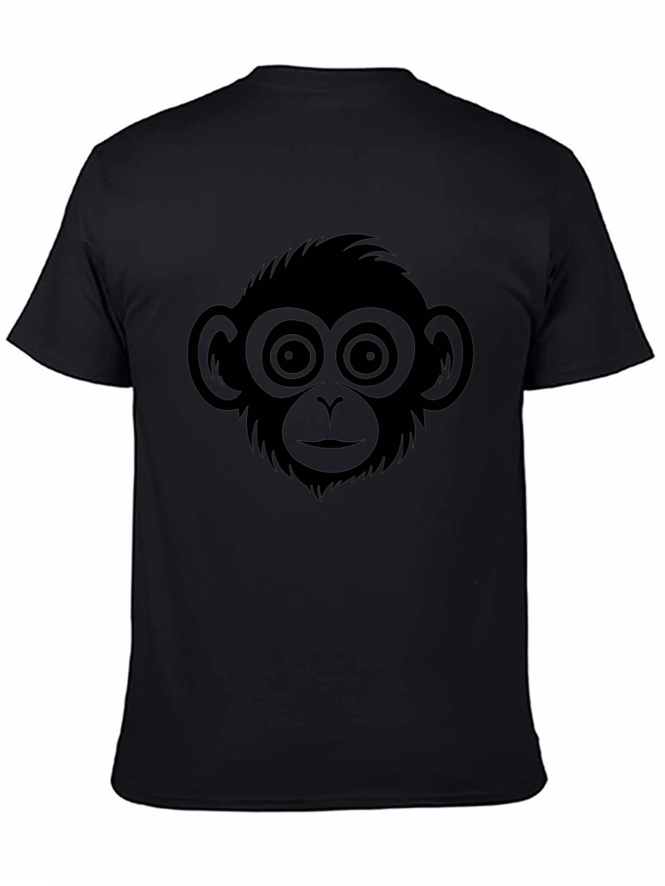 Monkey Face Graphic T-Shirt