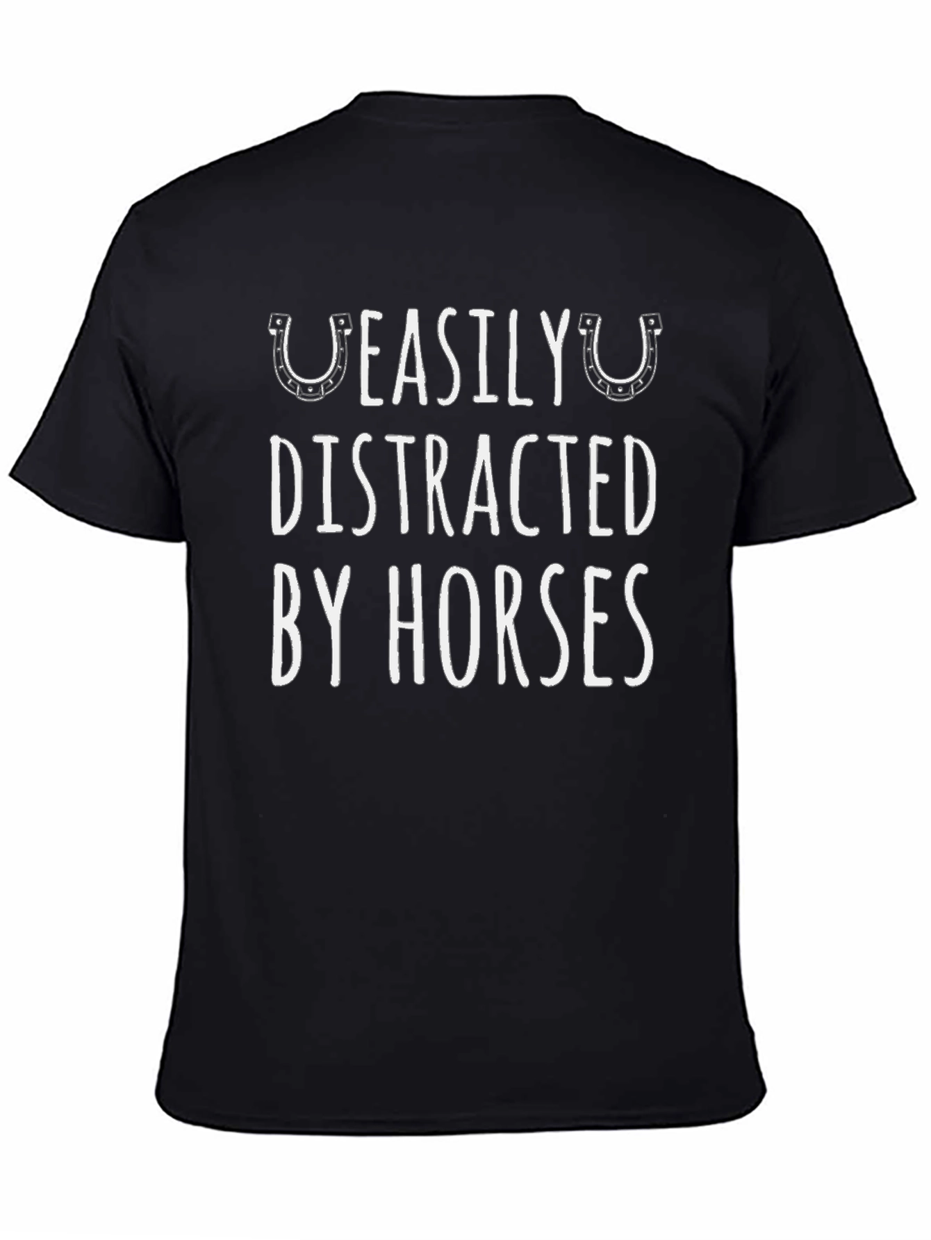 Easily Distracted by Horses Graphic Tee