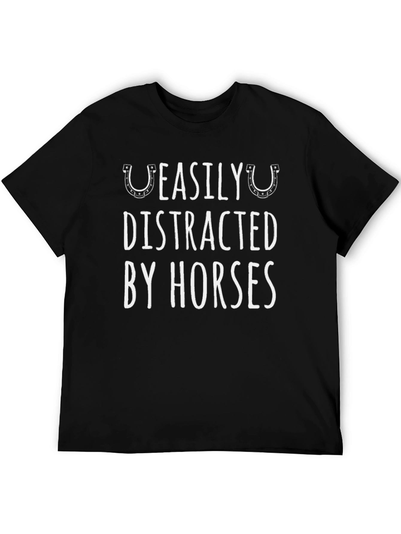 Easily Distracted by Horses Graphic Tee