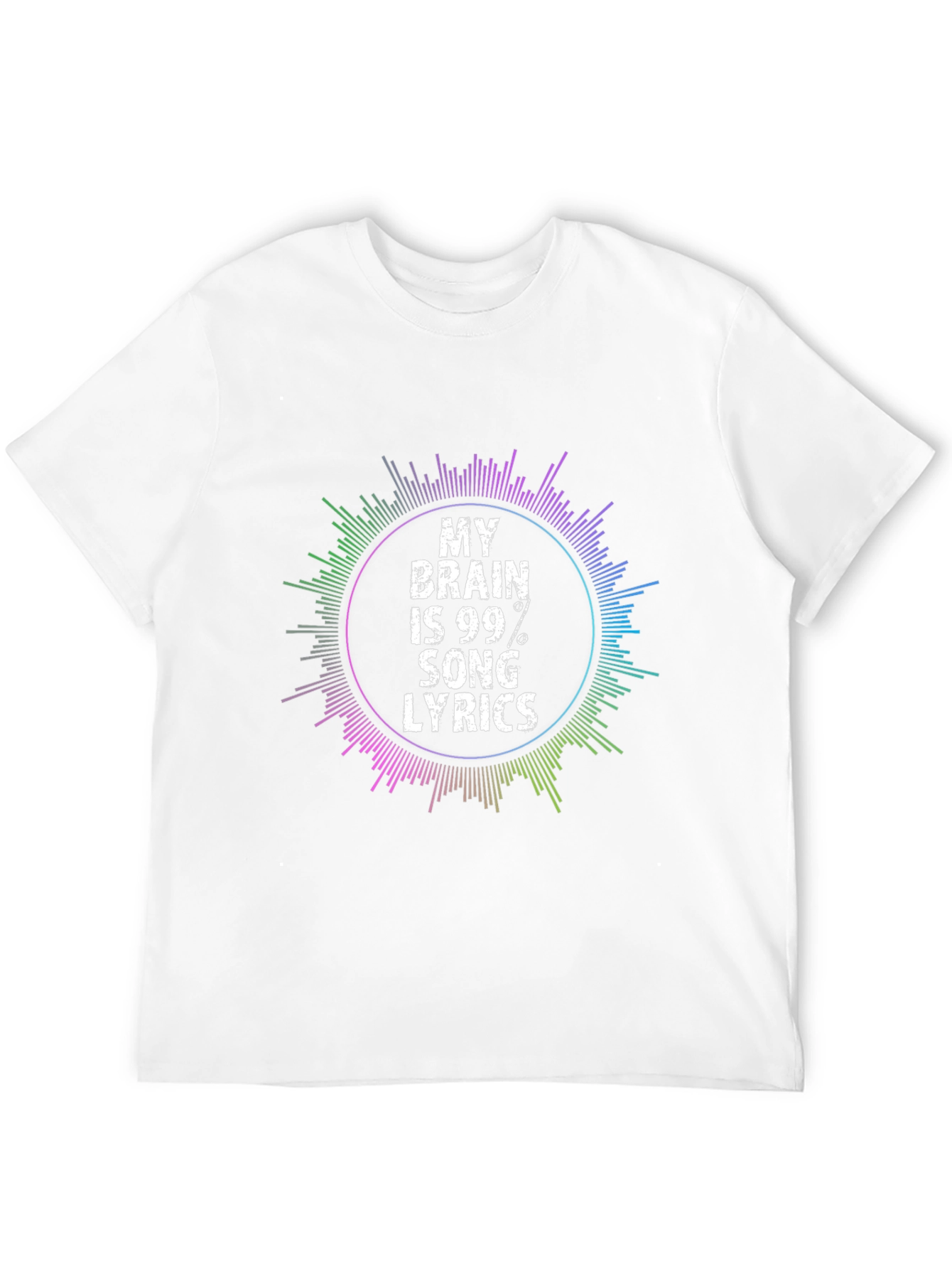 My Brain is 99% Song Lyrics T-Shirt