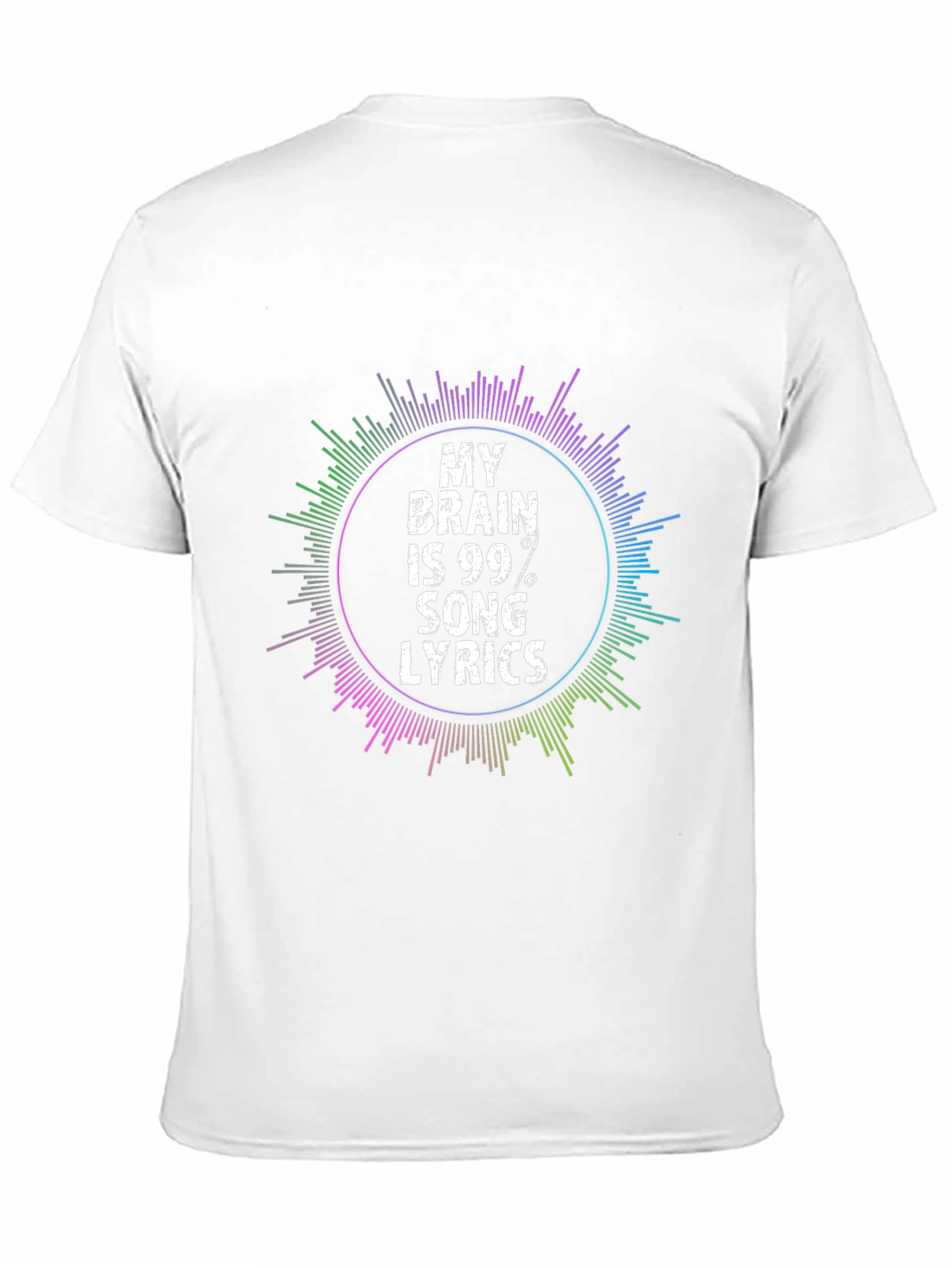 My Brain is 99% Song Lyrics T-Shirt