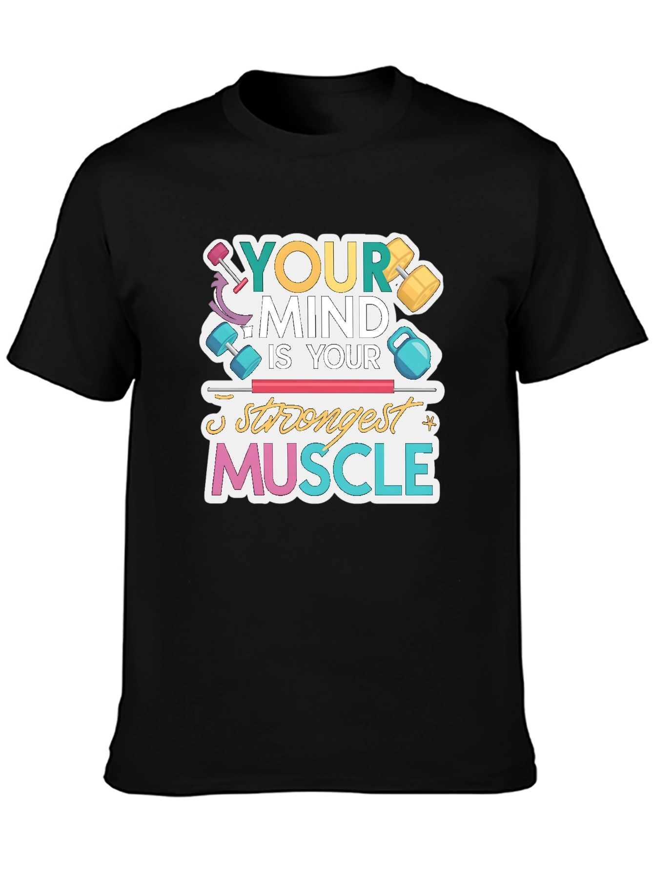 Mind Is Your Strongest Muscle Graphic Tee