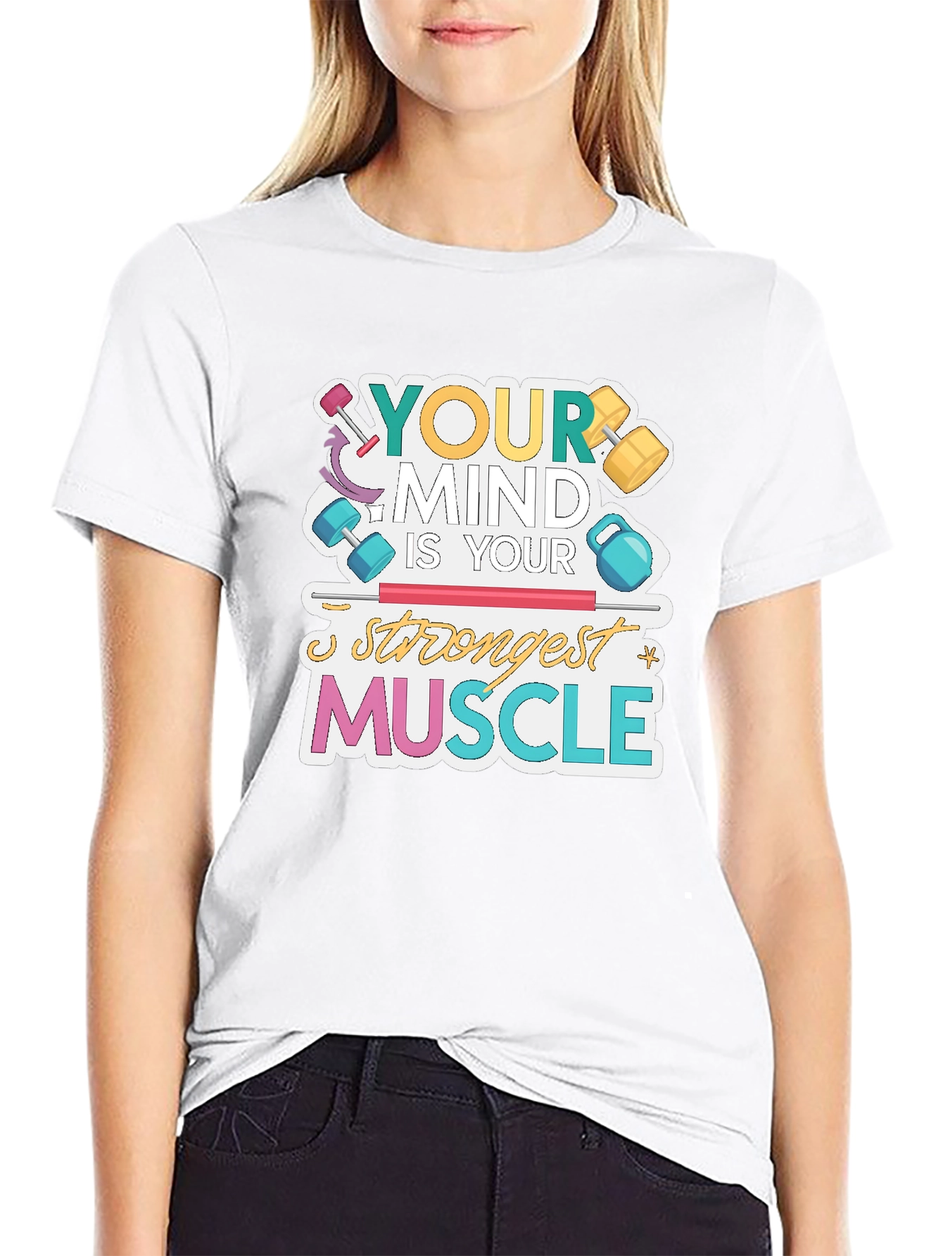 Mind Is Your Strongest Muscle Graphic Tee