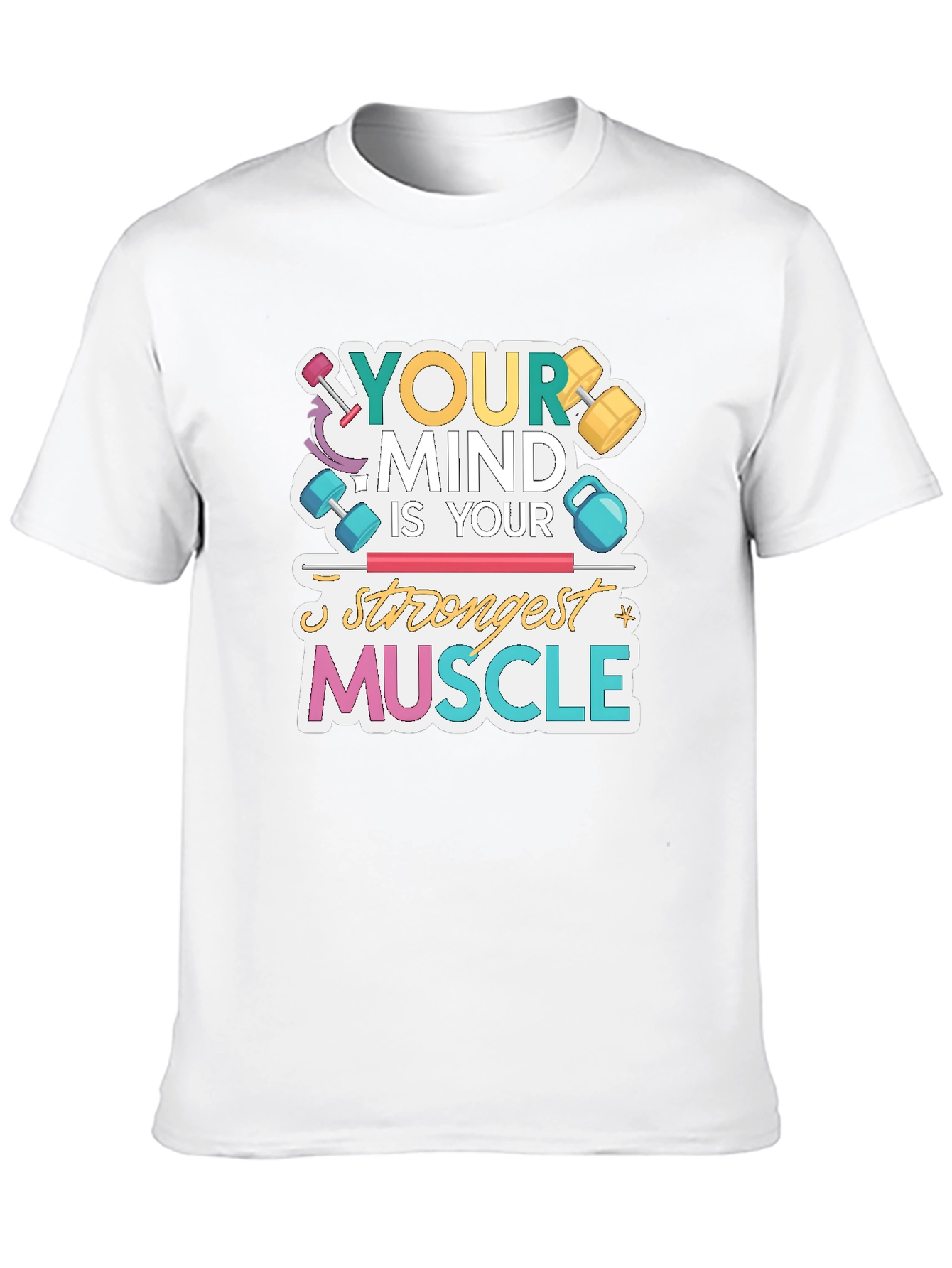 Mind Is Your Strongest Muscle Graphic Tee