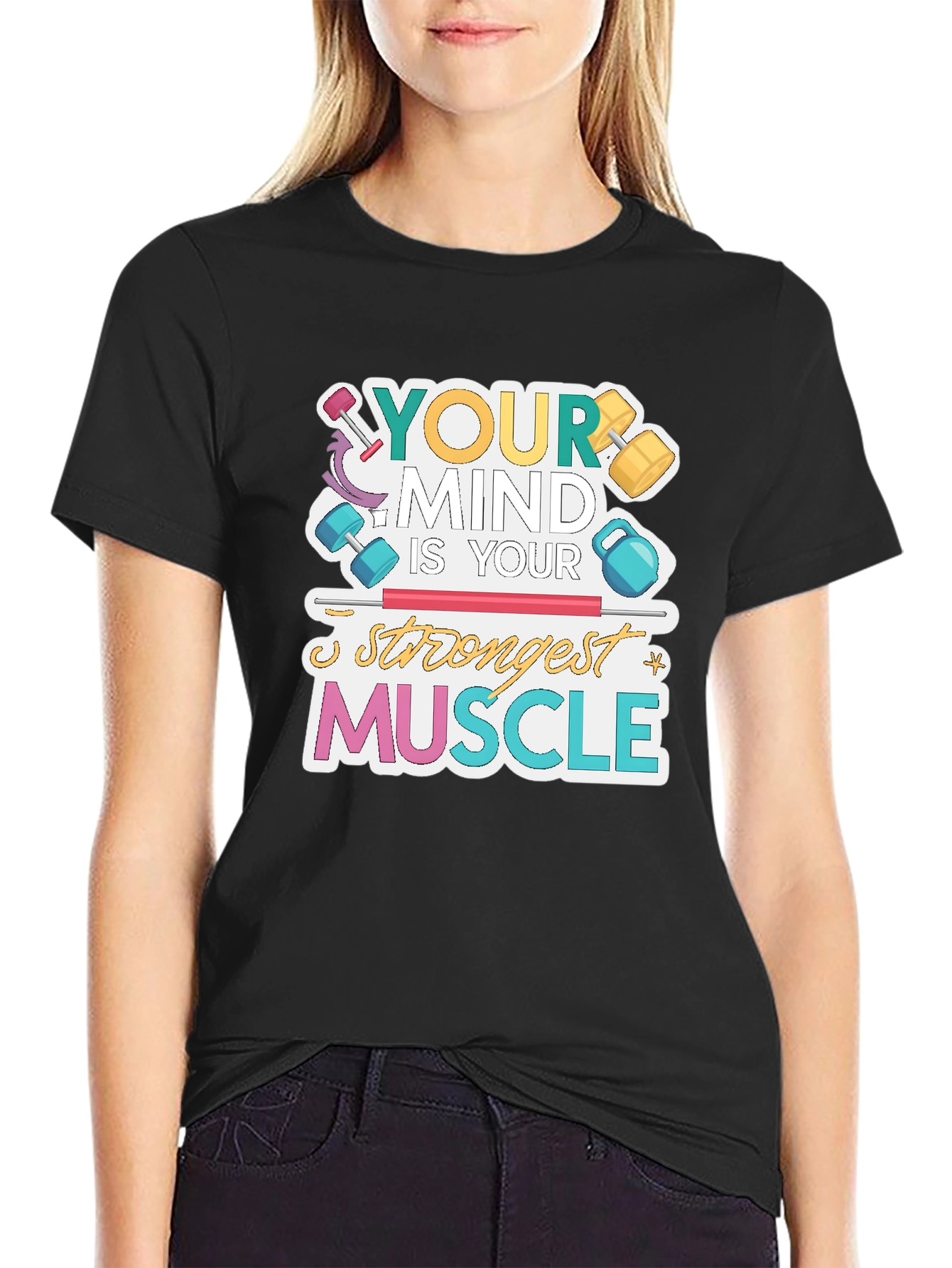 Mind Is Your Strongest Muscle Graphic Tee