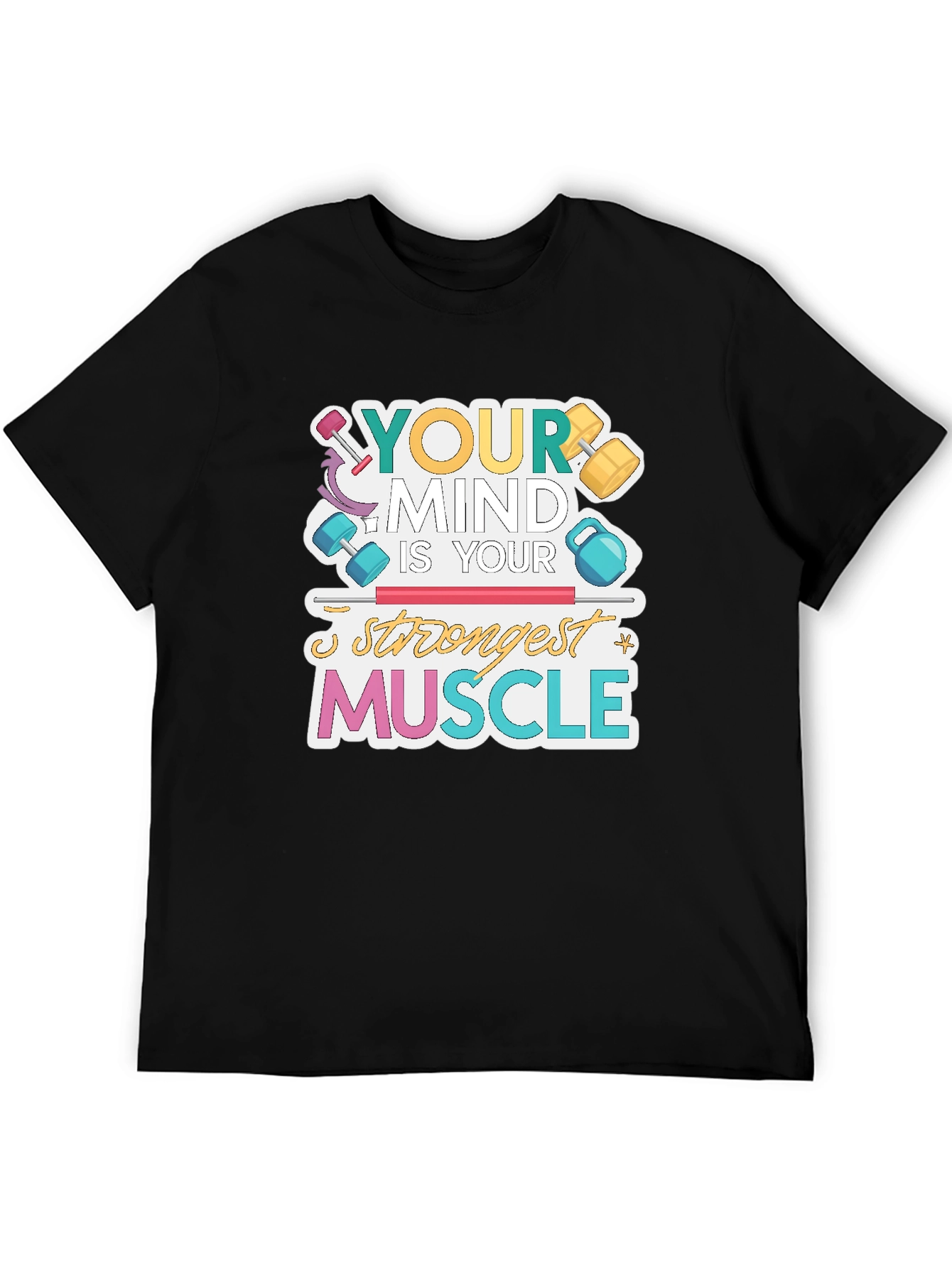 Mind Is Your Strongest Muscle Graphic Tee