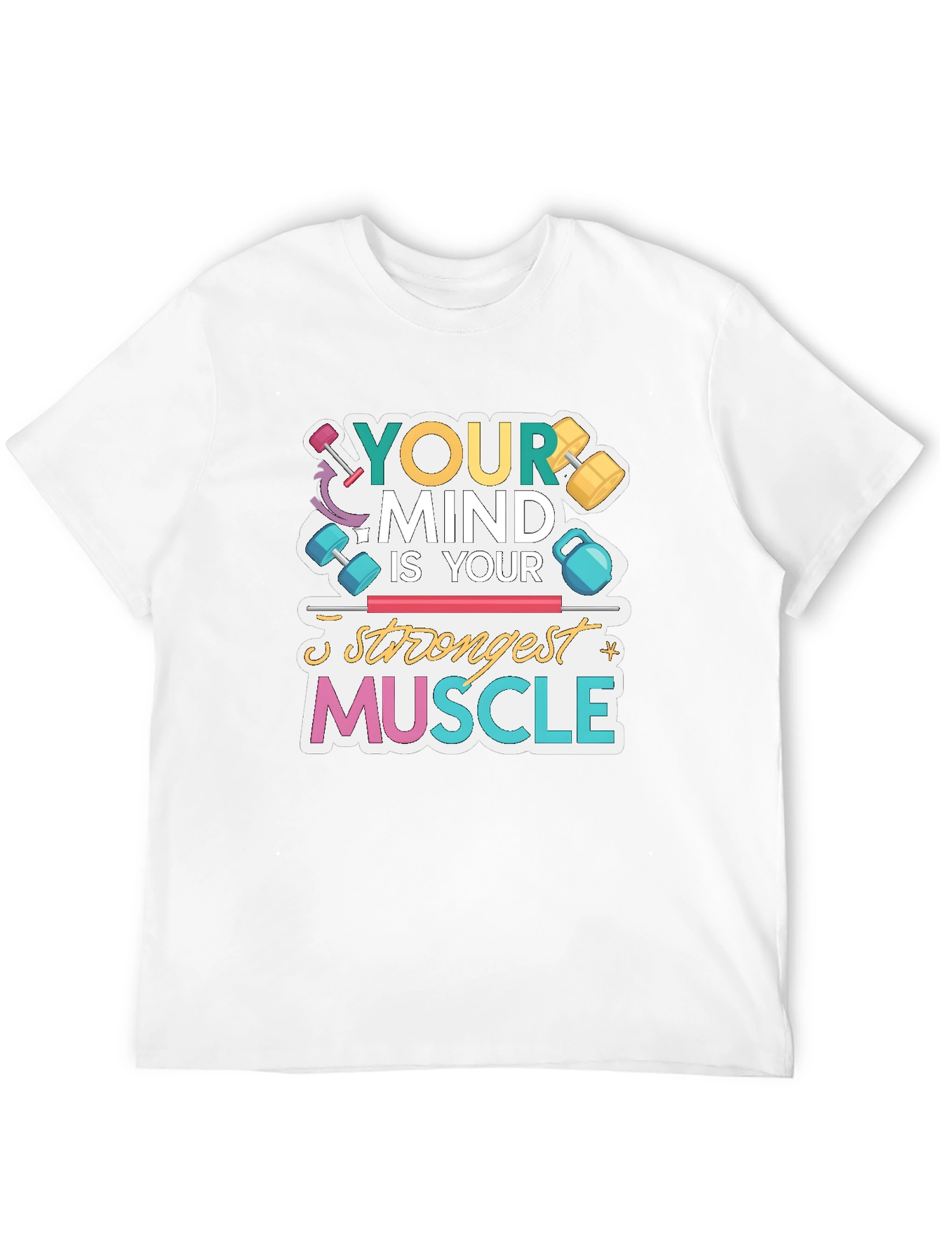 Mind Is Your Strongest Muscle Graphic Tee
