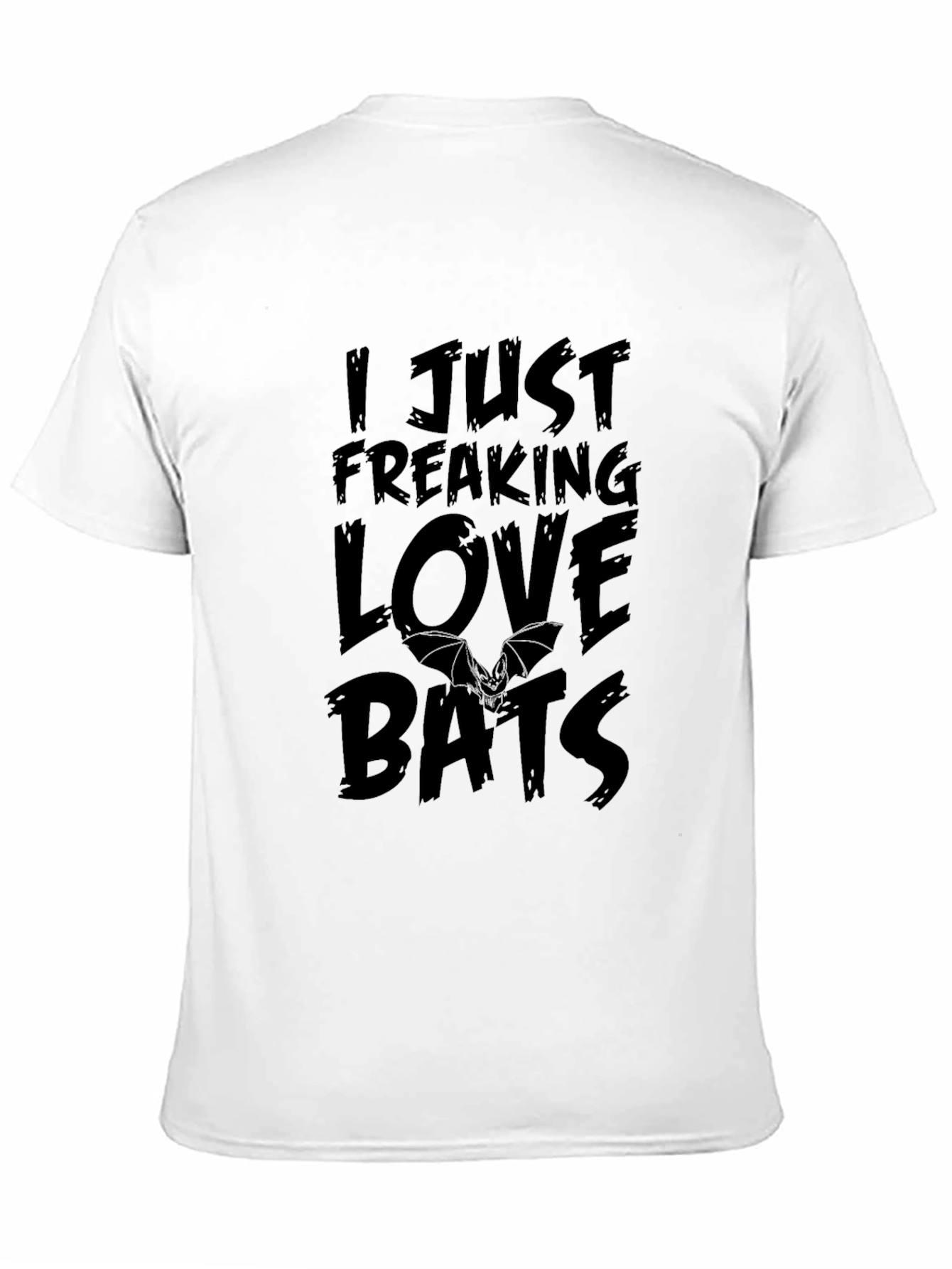 I Just Freaking Love Bats Mens Graphic Tee