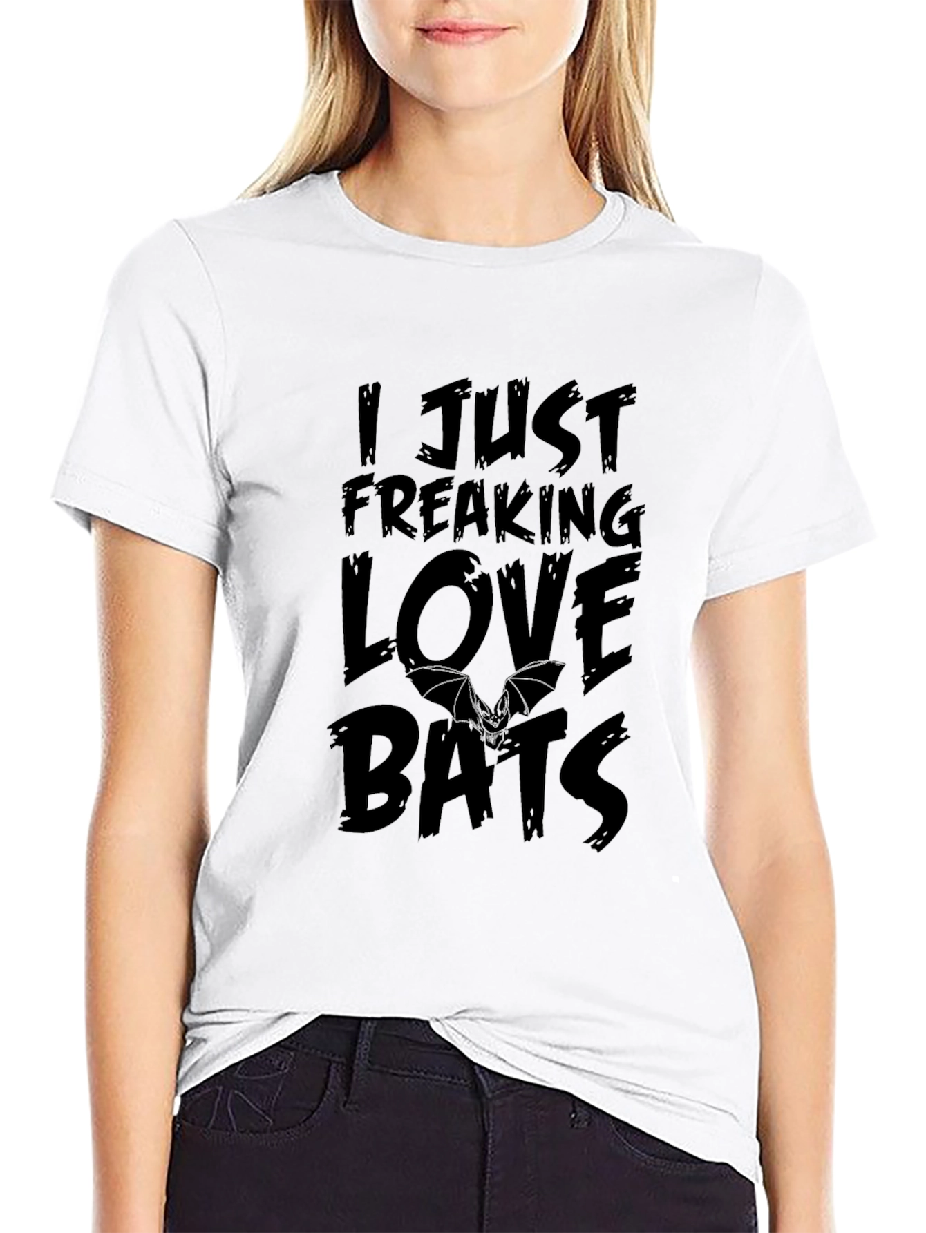 I Just Freaking Love Bats Mens Graphic Tee