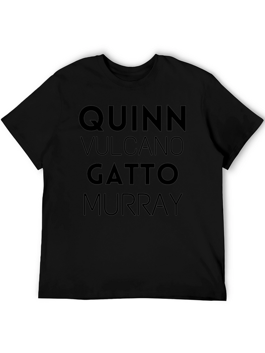 Impractical Jokers Names T-Shirt - Quinn Vulcano Gatto Murray