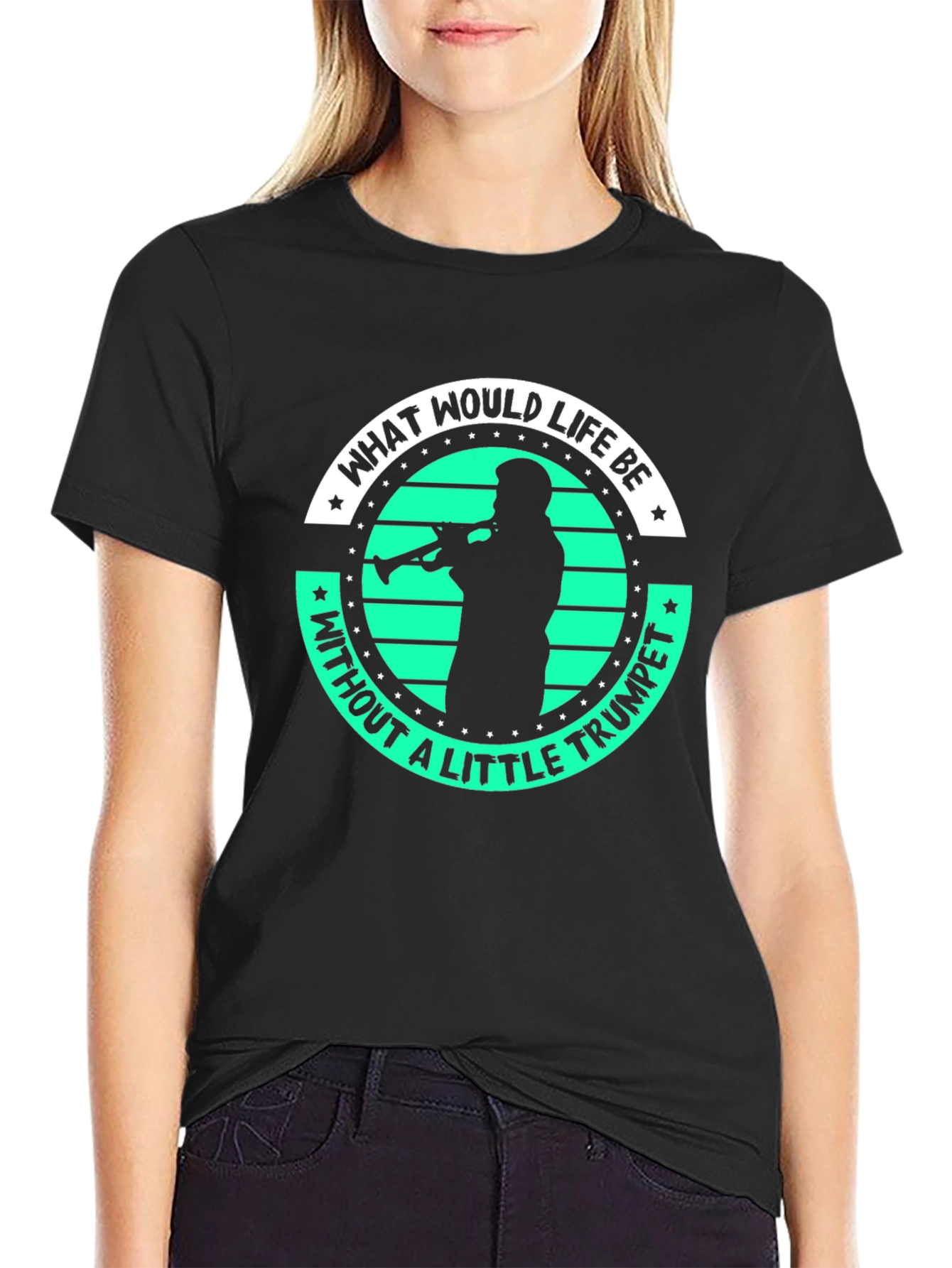 Trumpet Player Graphic T-Shirt