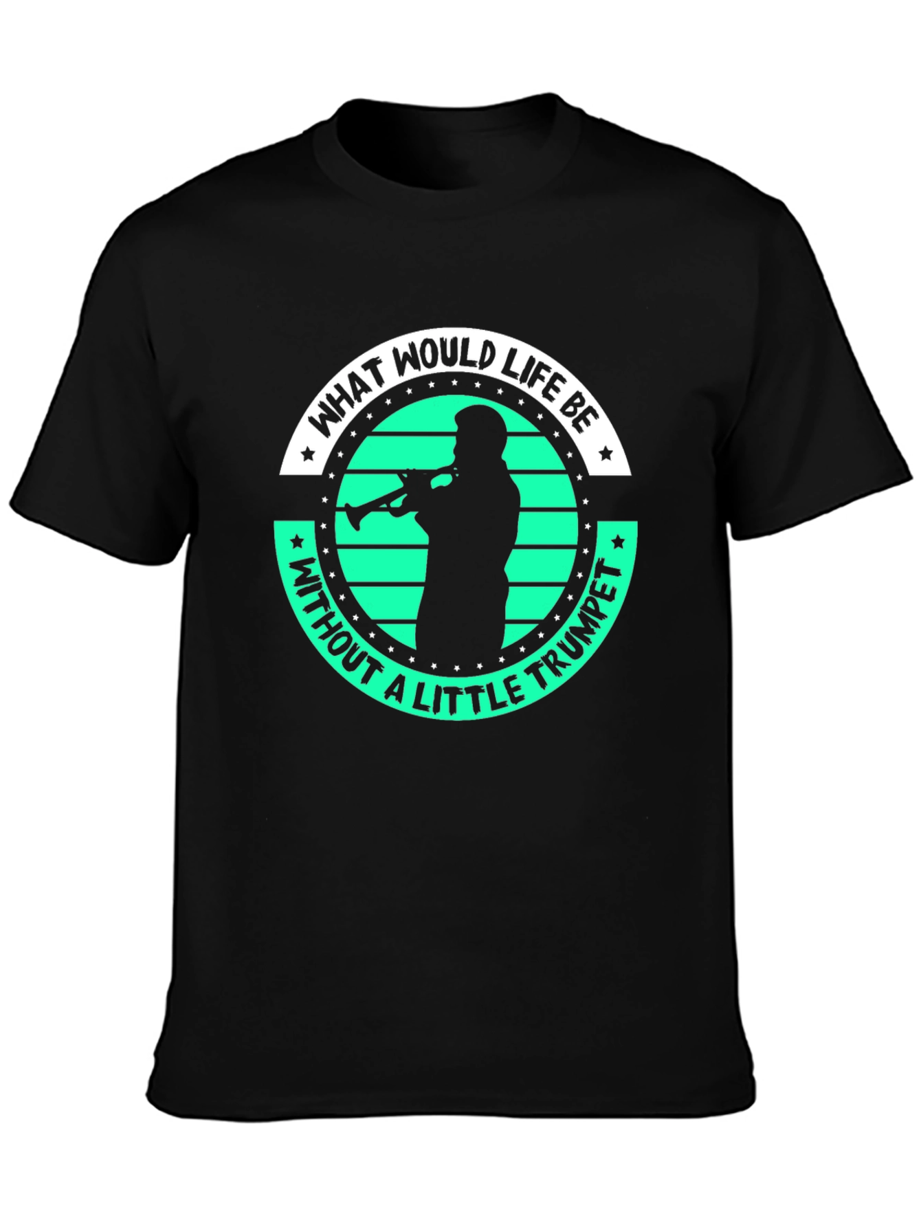 Trumpet Player Graphic T-Shirt