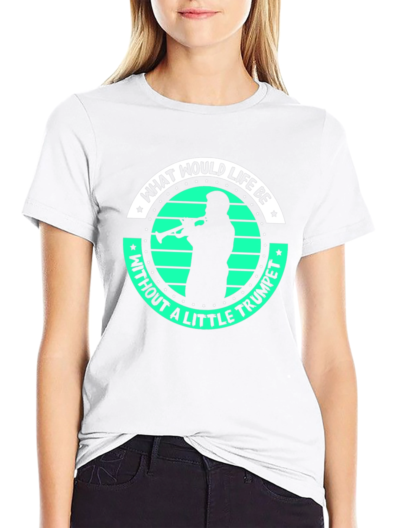 Trumpet Player Graphic T-Shirt