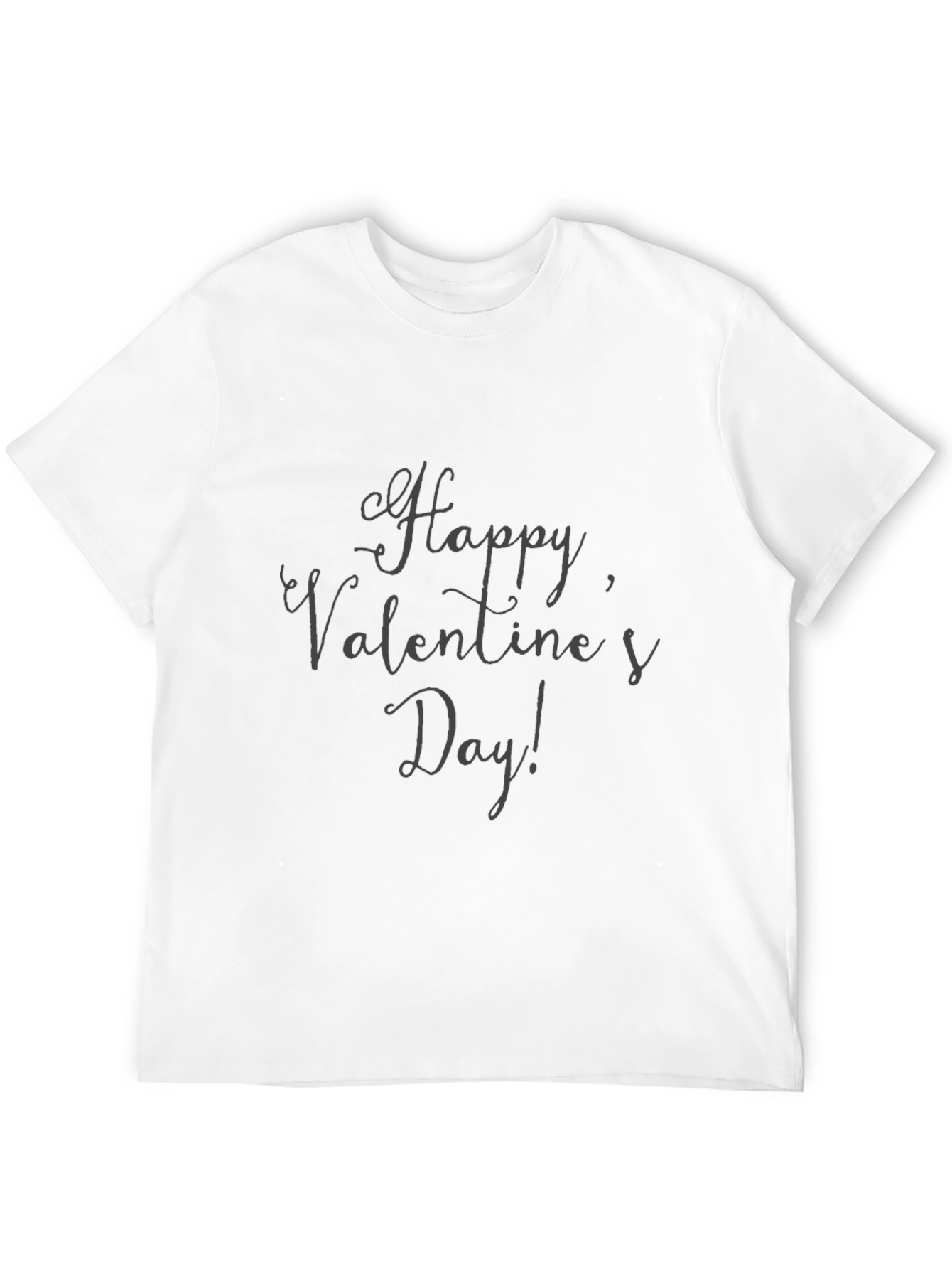 Happy Valentines Day T-Shirt - Soft Cotton Blend