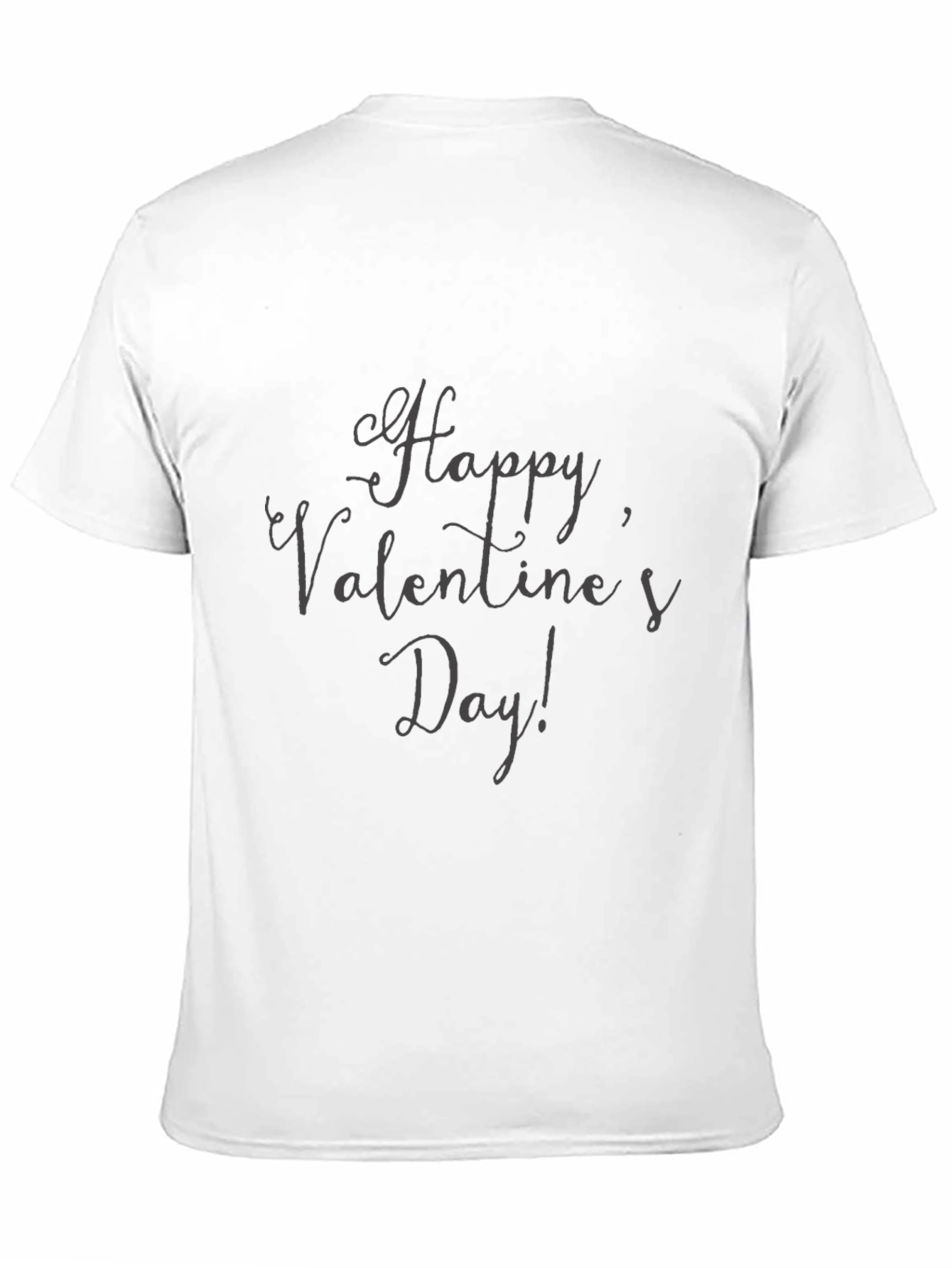 Happy Valentines Day T-Shirt - Soft Cotton Blend