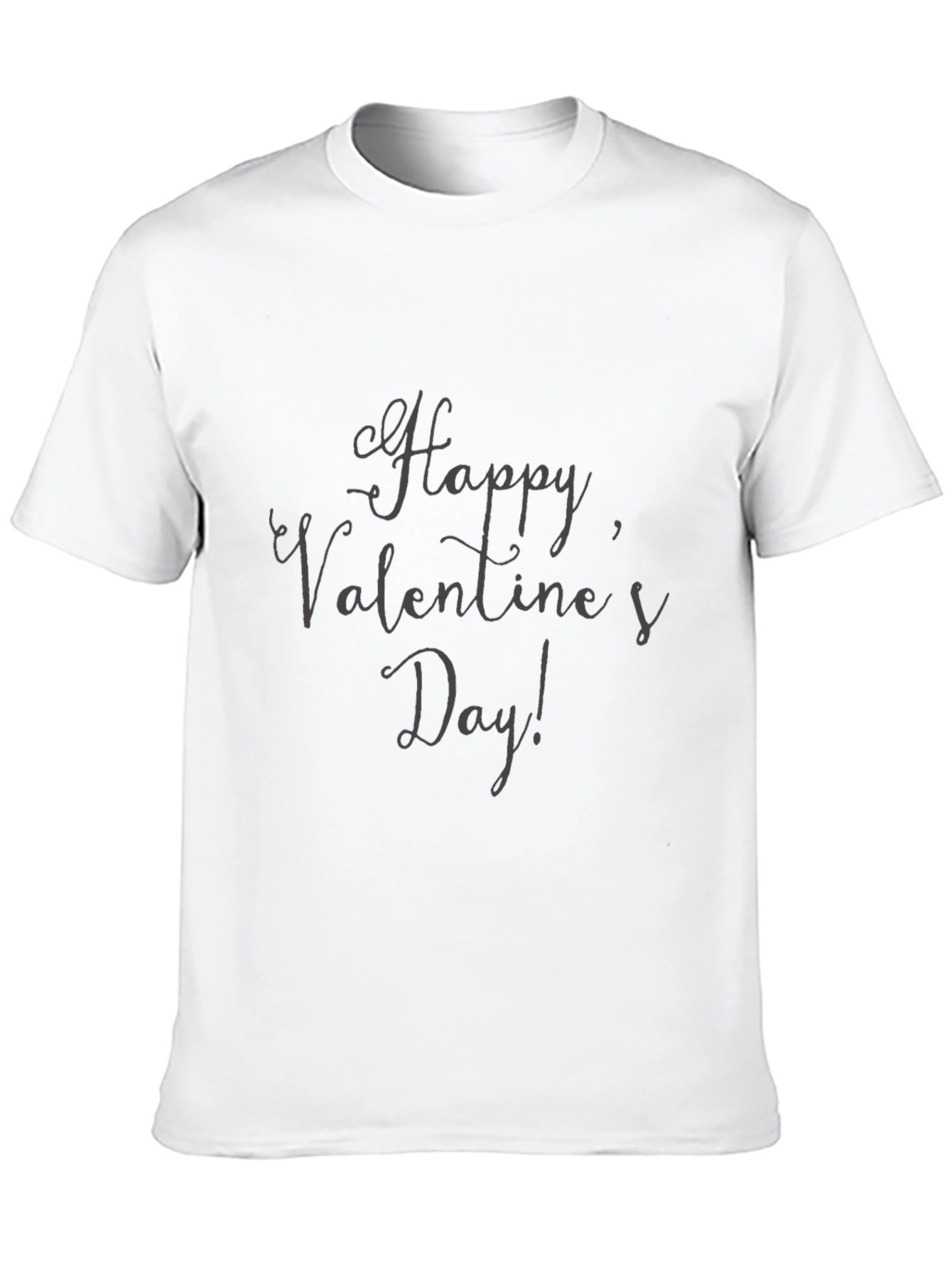Happy Valentines Day T-Shirt - Soft Cotton Blend