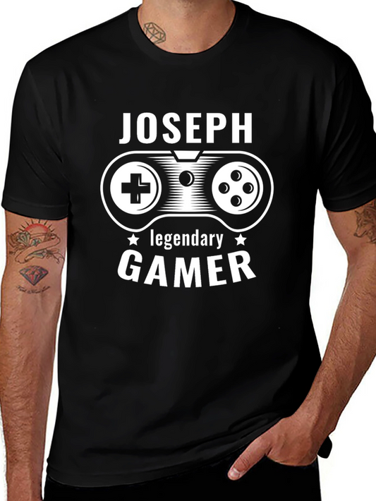 Joseph Legendary Gamer Graphic T-Shirt