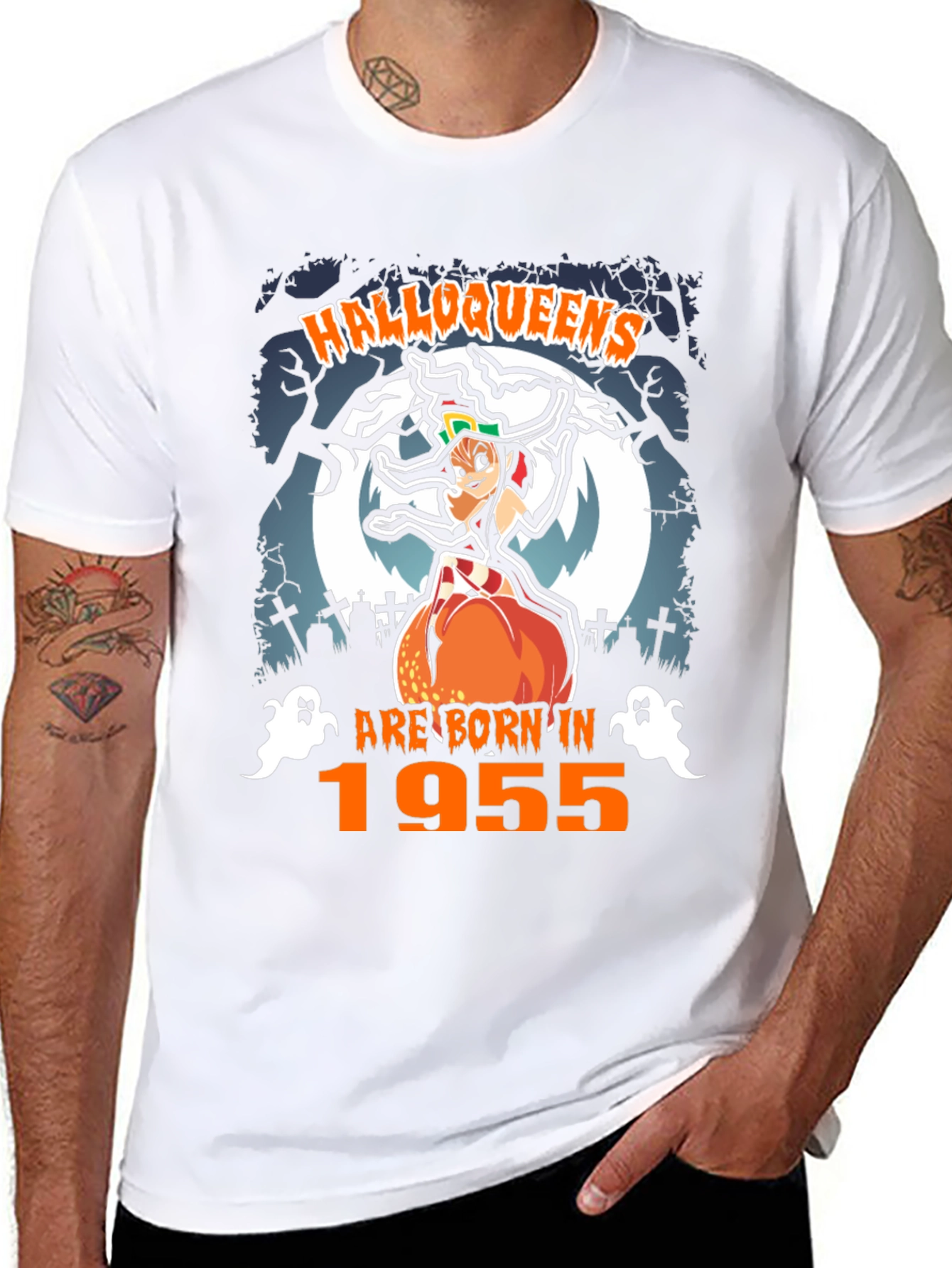 Halloweens Are Born in 1955 T-Shirt