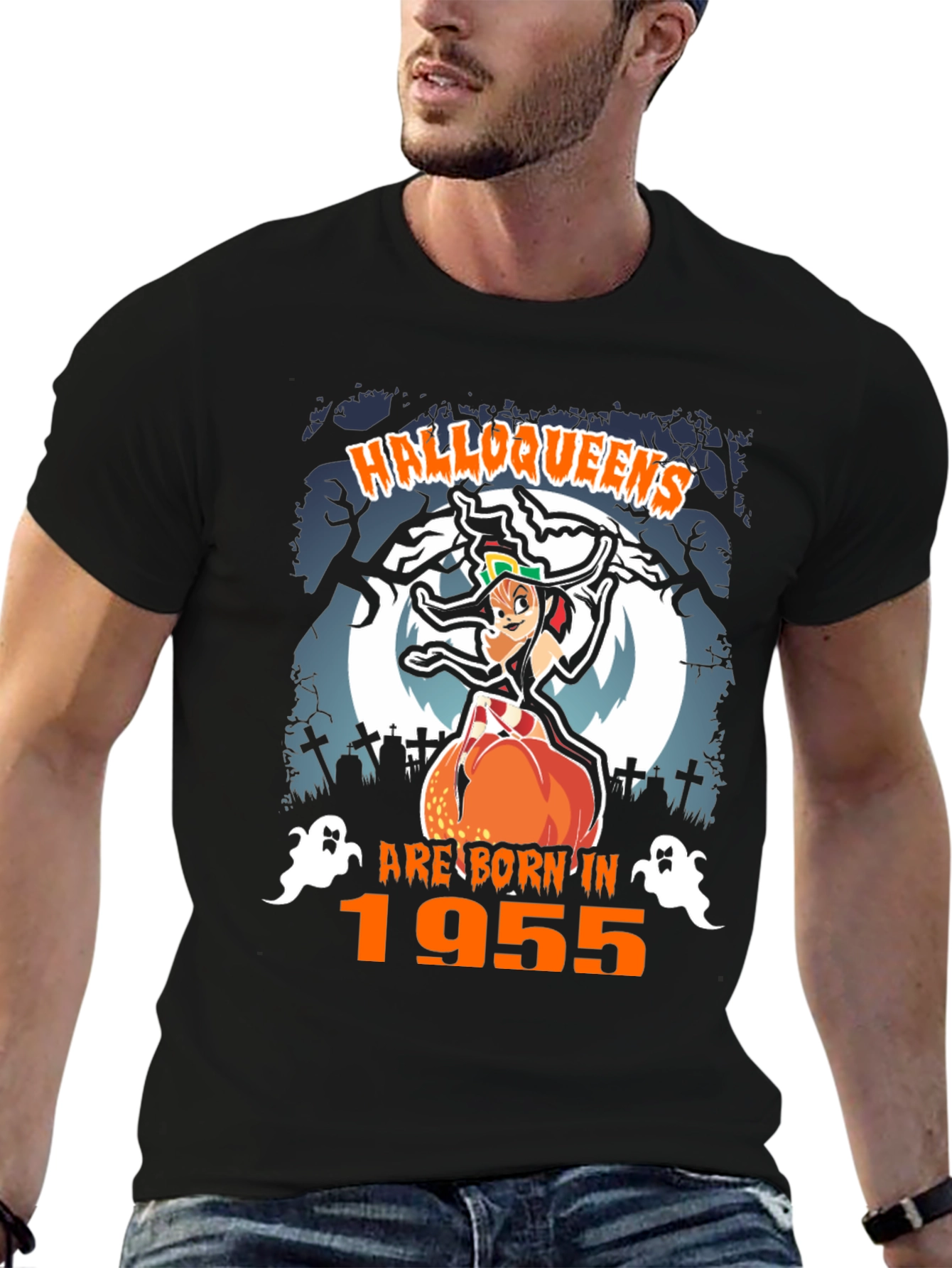 Halloweens Are Born in 1955 T-Shirt