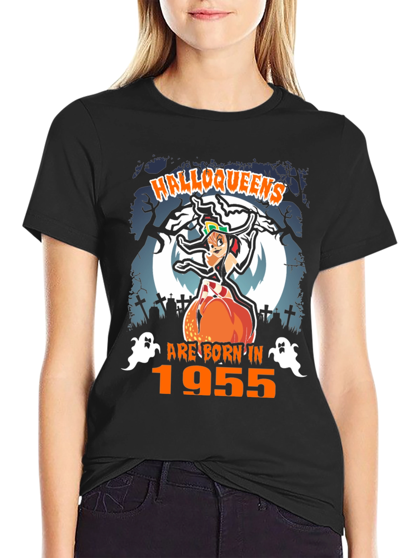 Halloweens Are Born in 1955 T-Shirt