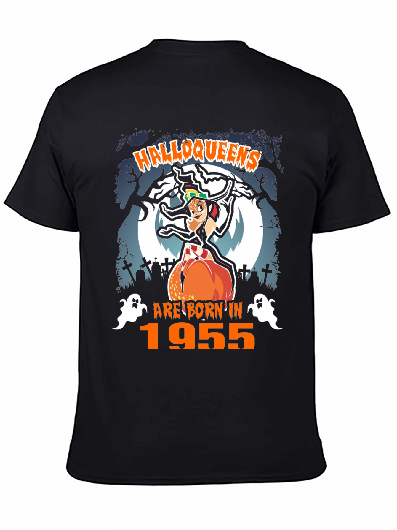 Halloweens Are Born in 1955 T-Shirt