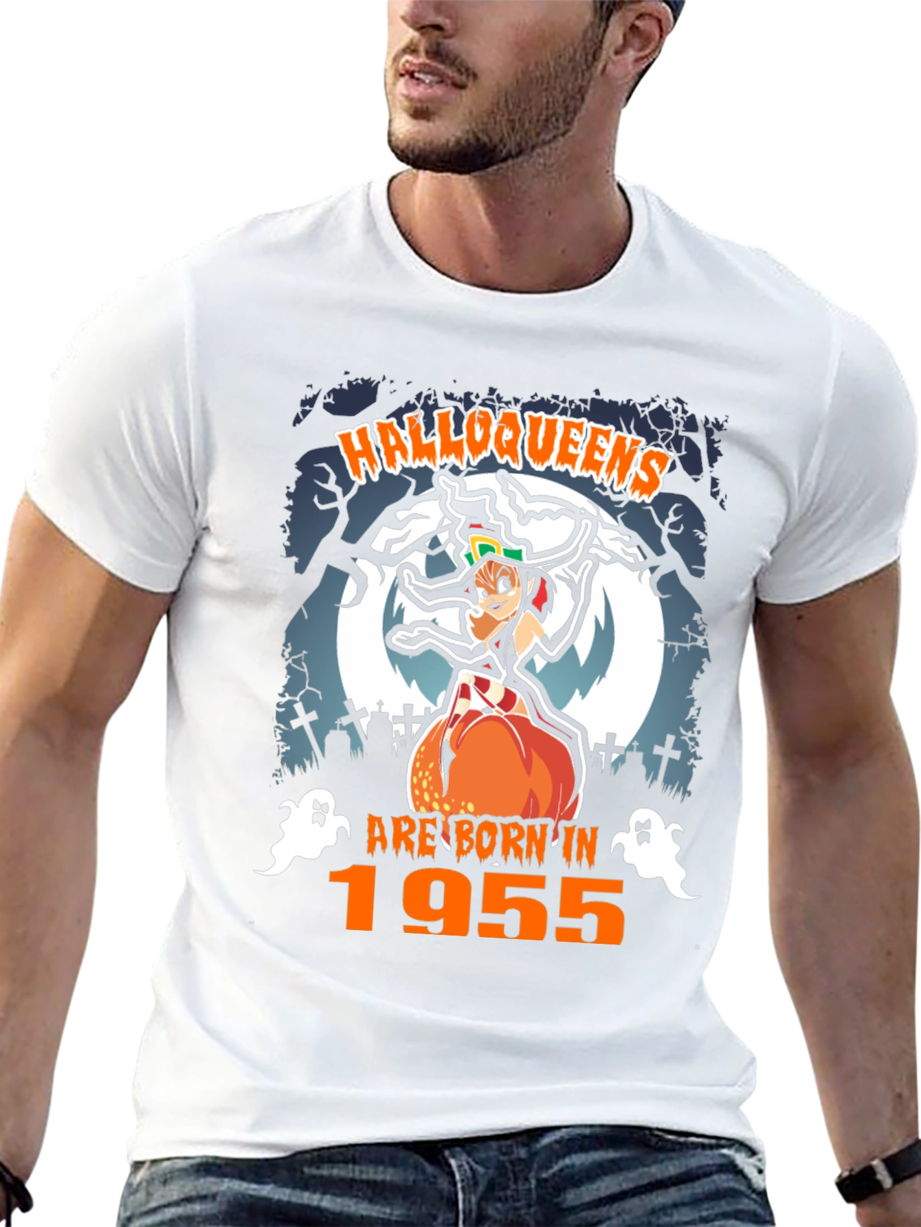 Halloweens Are Born in 1955 T-Shirt