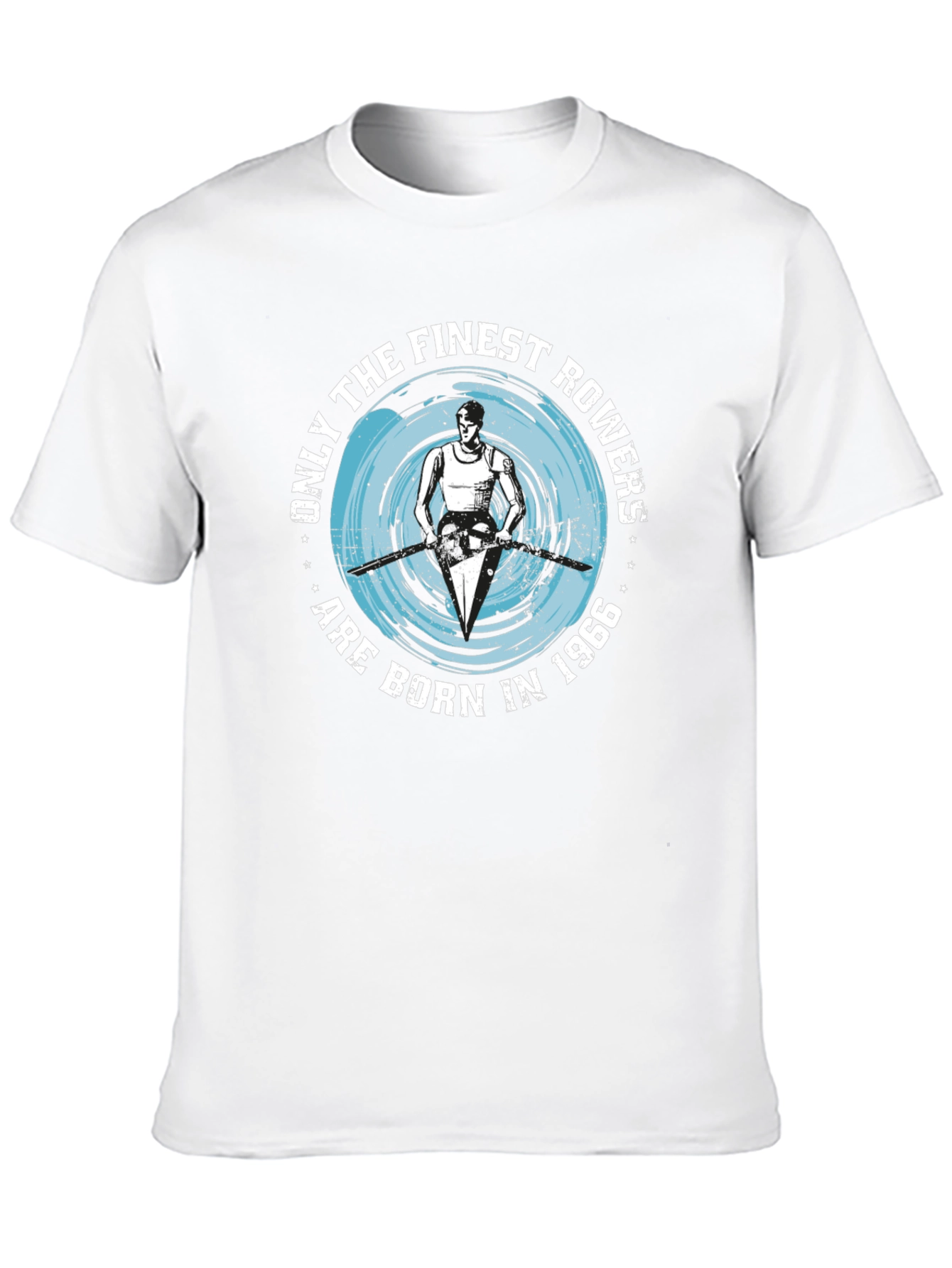 Finest Rowers Born in 1966 Black T-Shirt