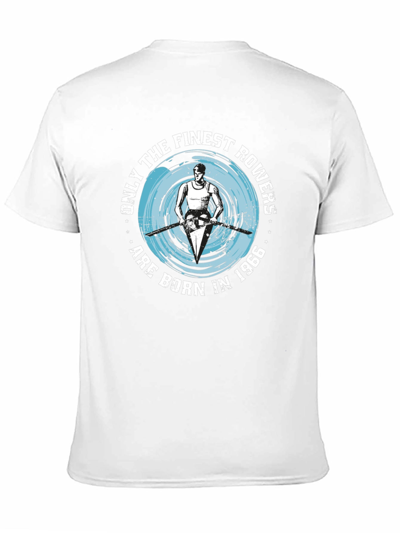 Finest Rowers Born in 1966 Black T-Shirt