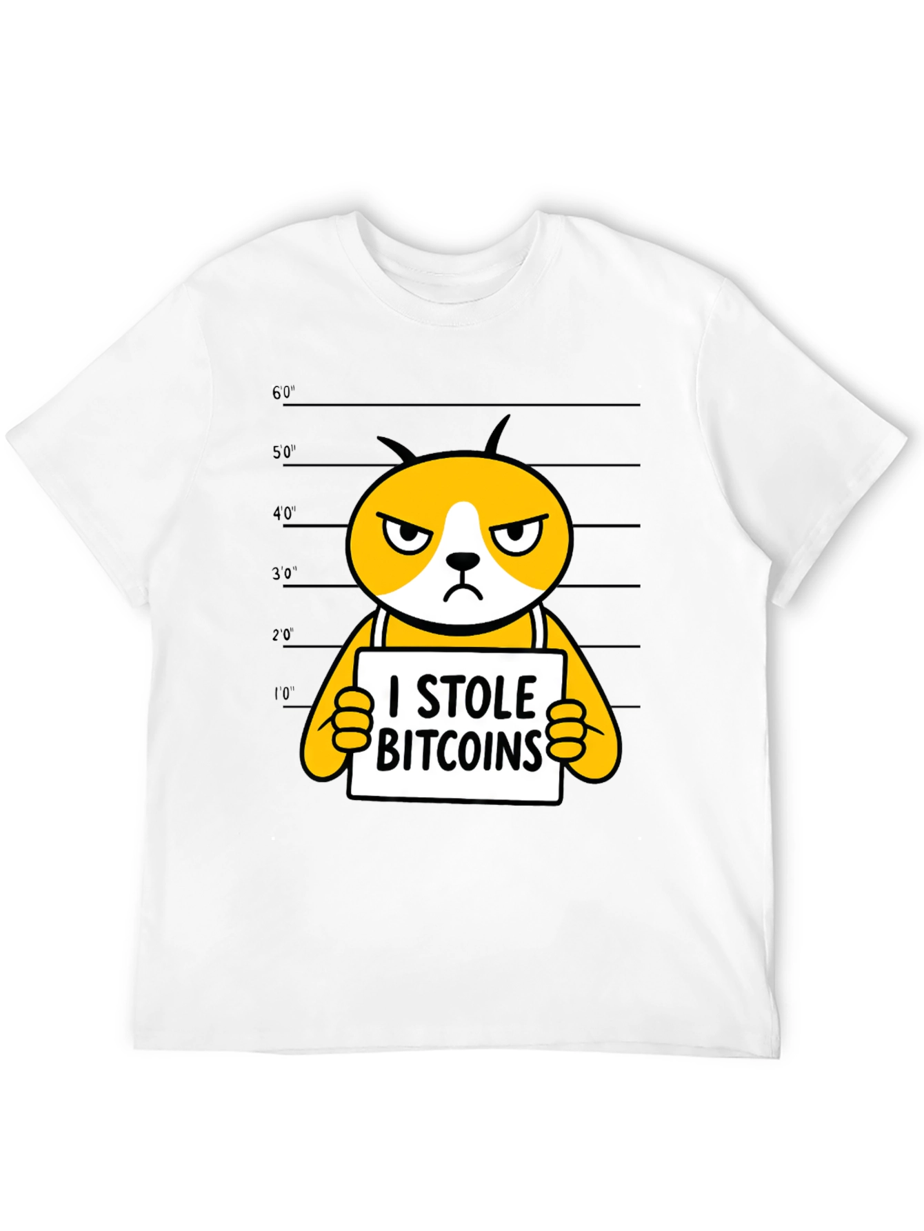 Bitcoin Thief T-Shirt - Funny Crypto Design