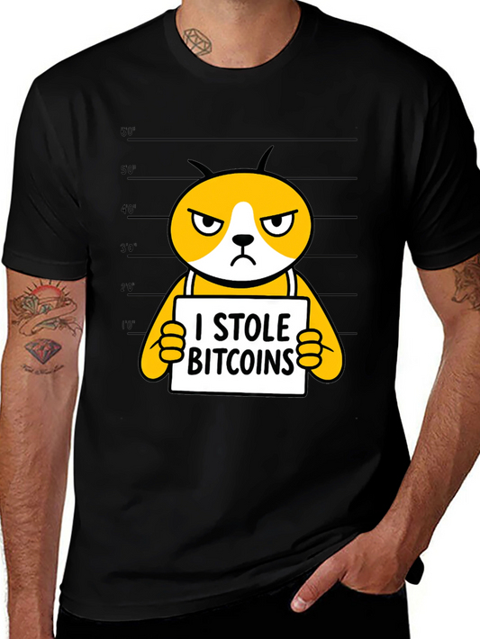 Bitcoin Thief T-Shirt - Funny Crypto Design