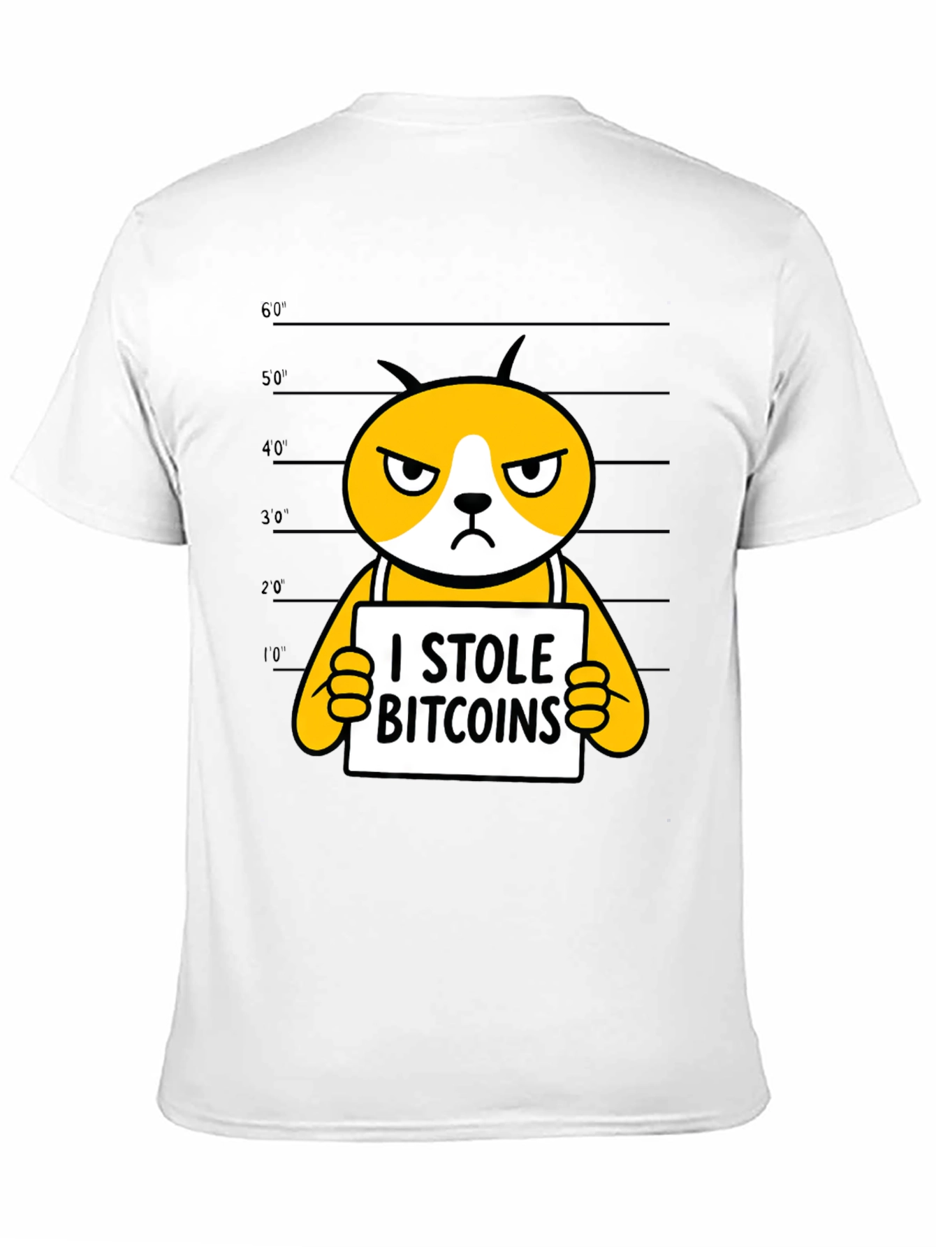 Bitcoin Thief T-Shirt - Funny Crypto Design