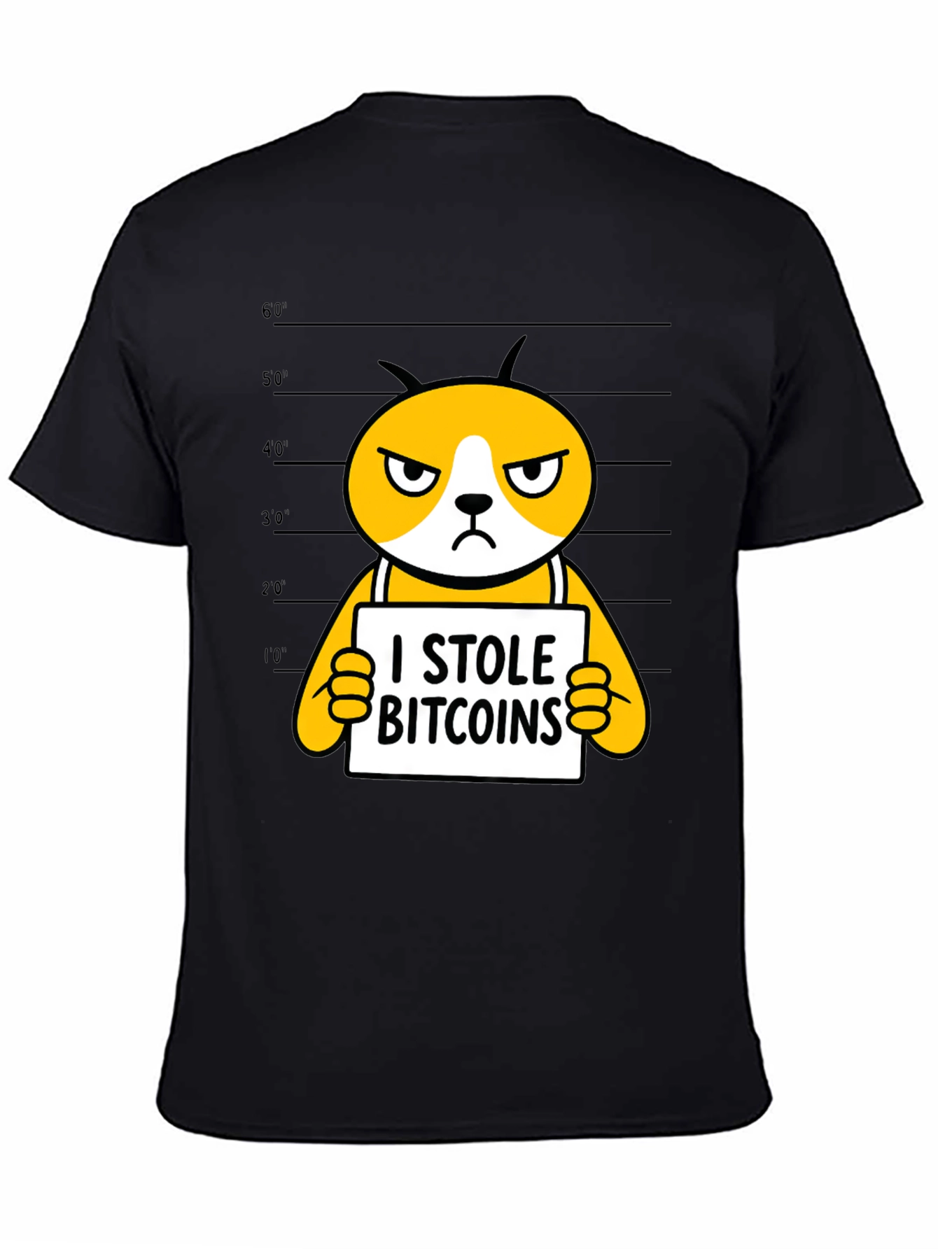 Bitcoin Thief T-Shirt - Funny Crypto Design
