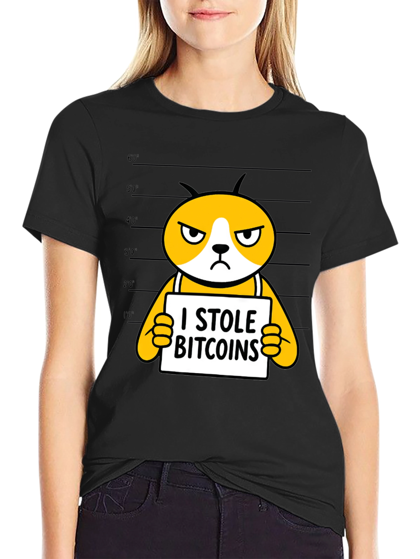 Bitcoin Thief T-Shirt - Funny Crypto Design