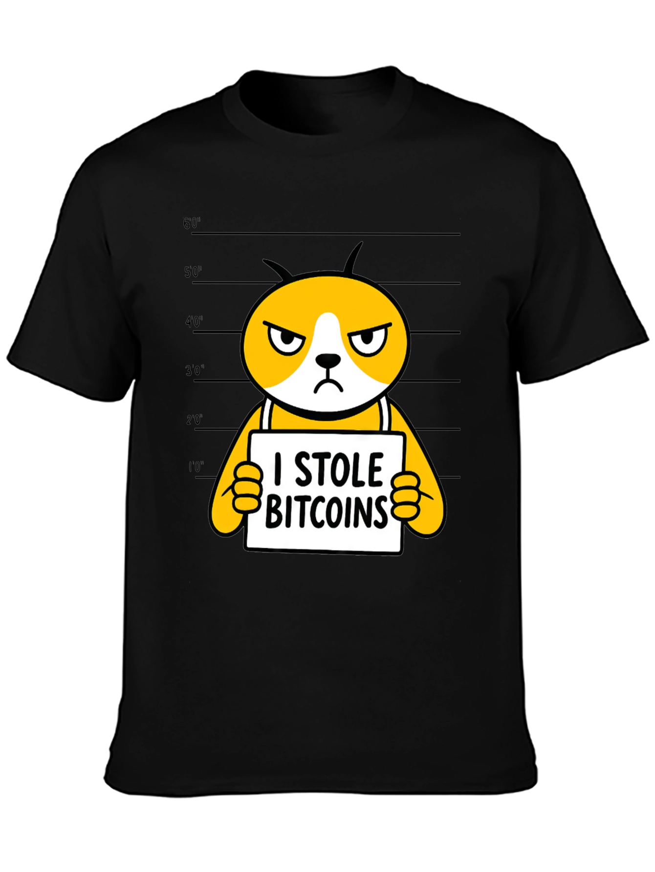 Bitcoin Thief T-Shirt - Funny Crypto Design